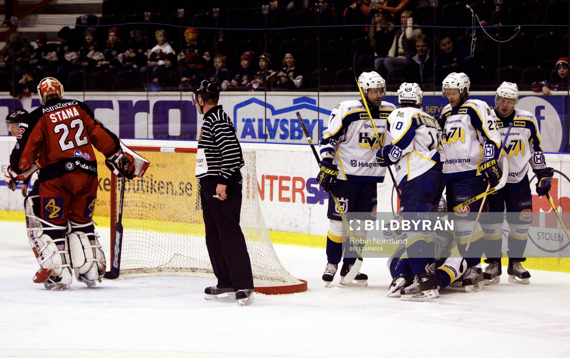 HV71 kvitterar genom Johan Davidsson