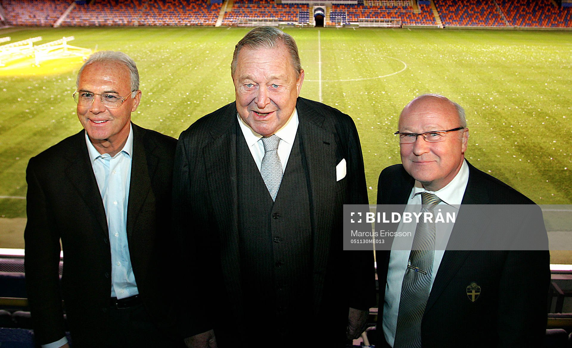 Franz Beckenbauer, Lennart Johansson och Lars-Åke Lagrell
