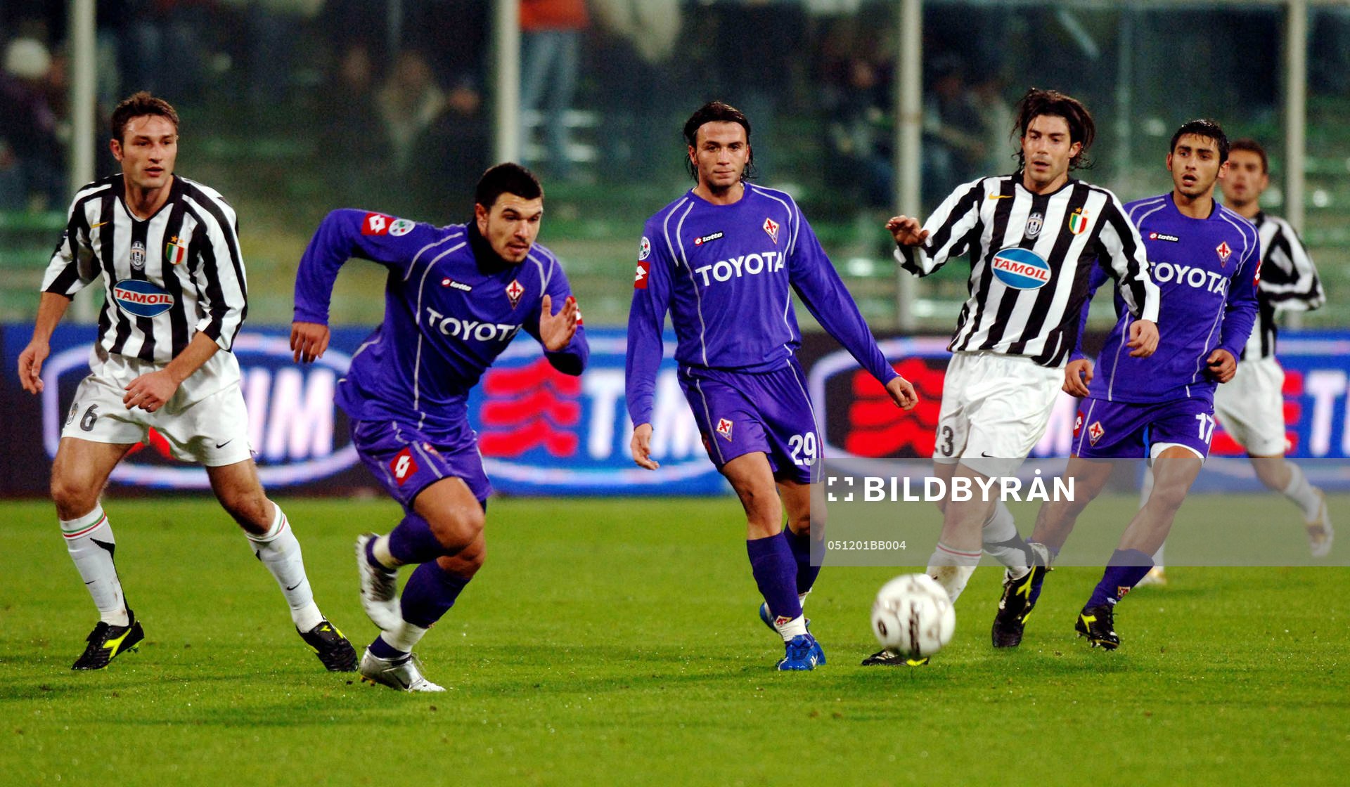 Fotboll, italiensk, Serie A, Fiorentina - Juventus