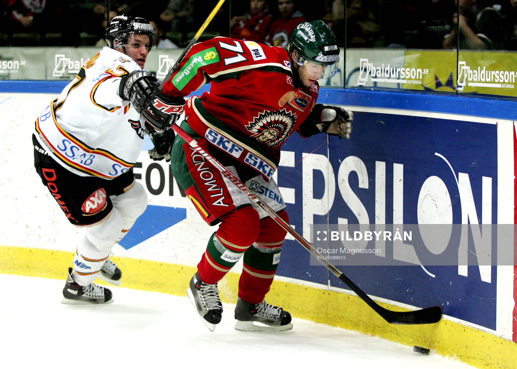 Fredrik Hynning, Luleå och Tomi Kallio, Frölunda