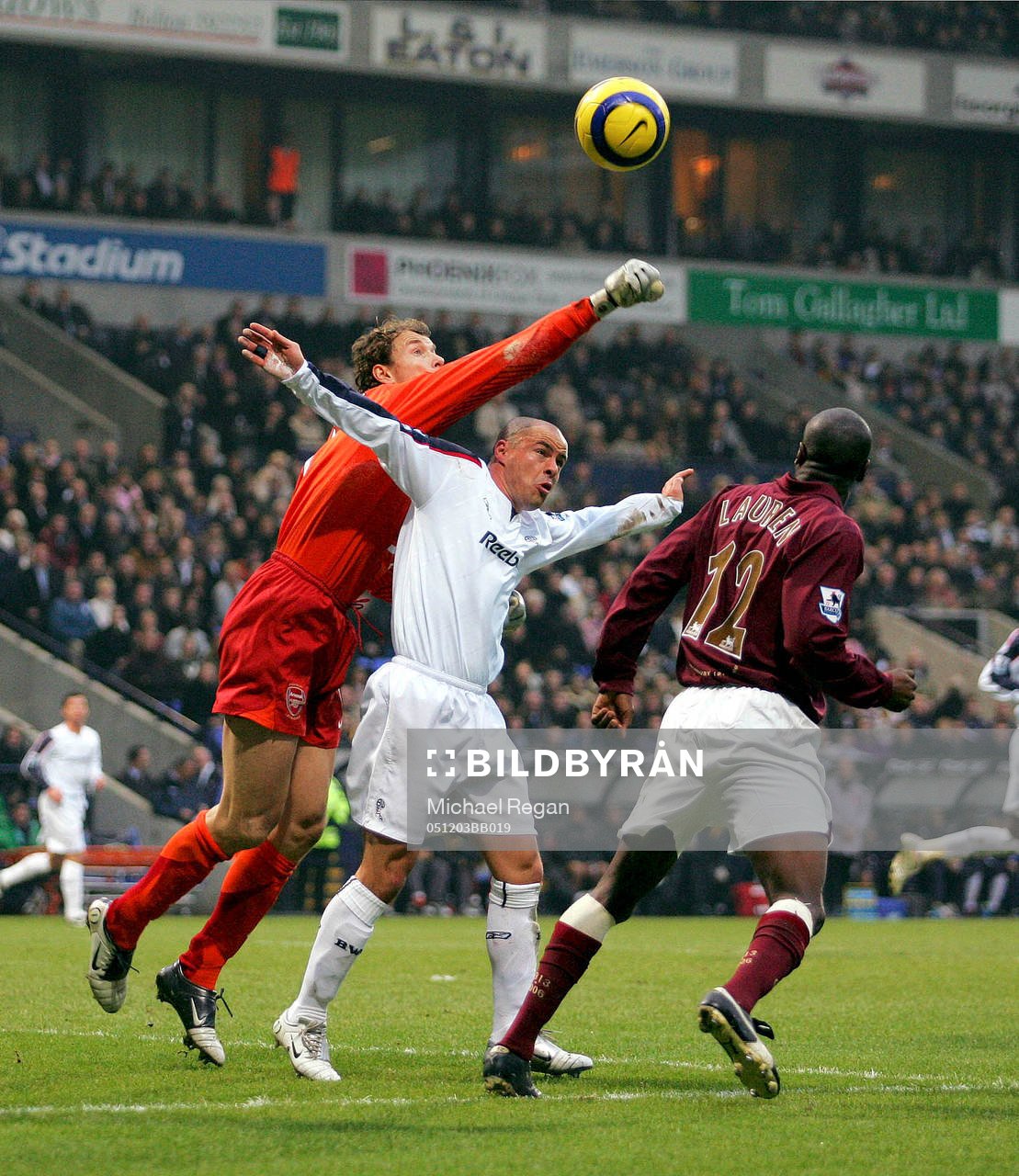 Fotboll, engelsk, Premier League, Bolton Wanderers -