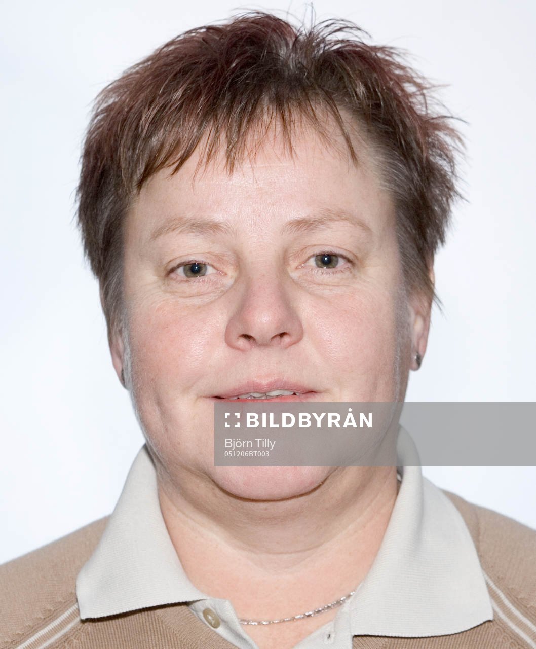  Ing-Britt Lindberg.  Porträtt.