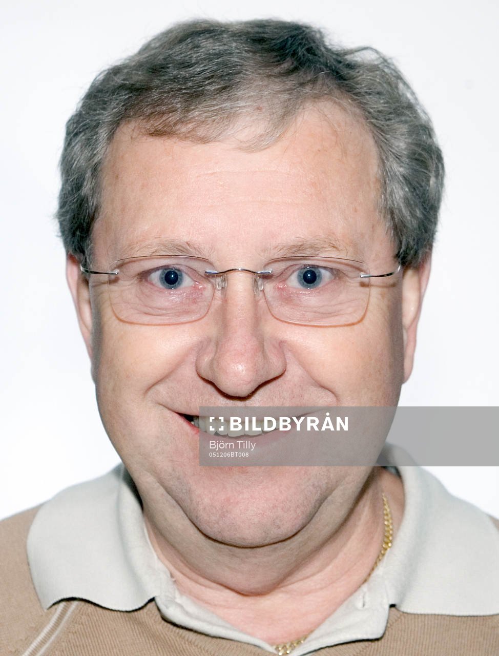  Ulf Bergquist. Porträtt.