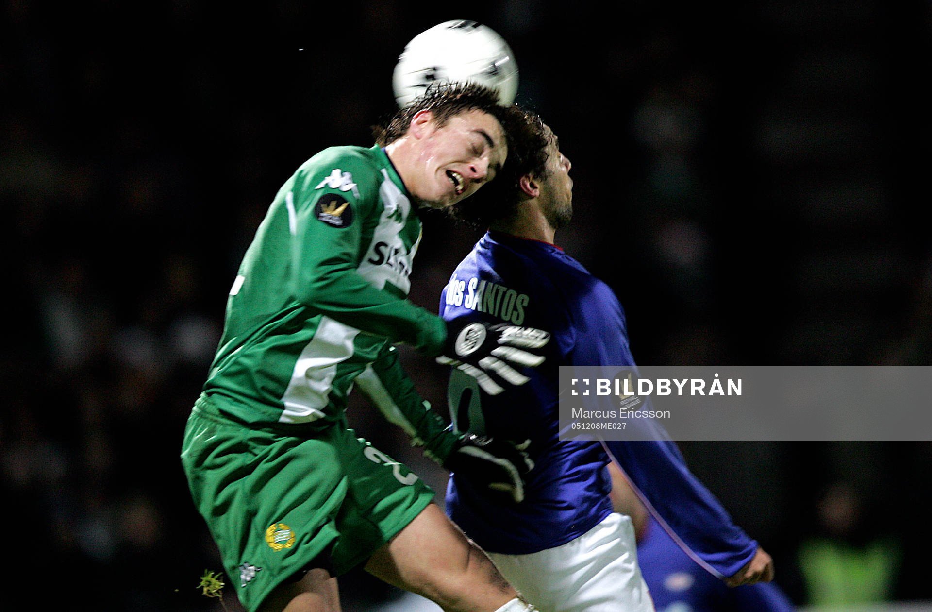 Petter Andersson, Hammarby och Freddy dos Santos,