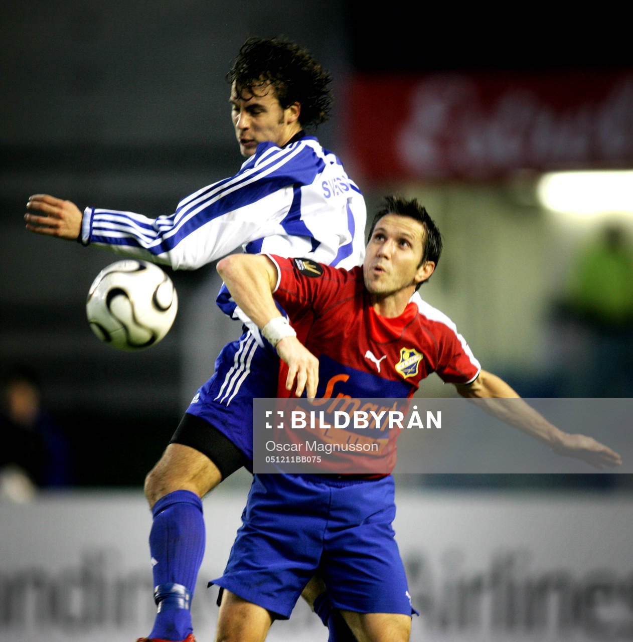 Karl Svensson, IFK Göteborg och Öivind Leonhardsen, Lyn