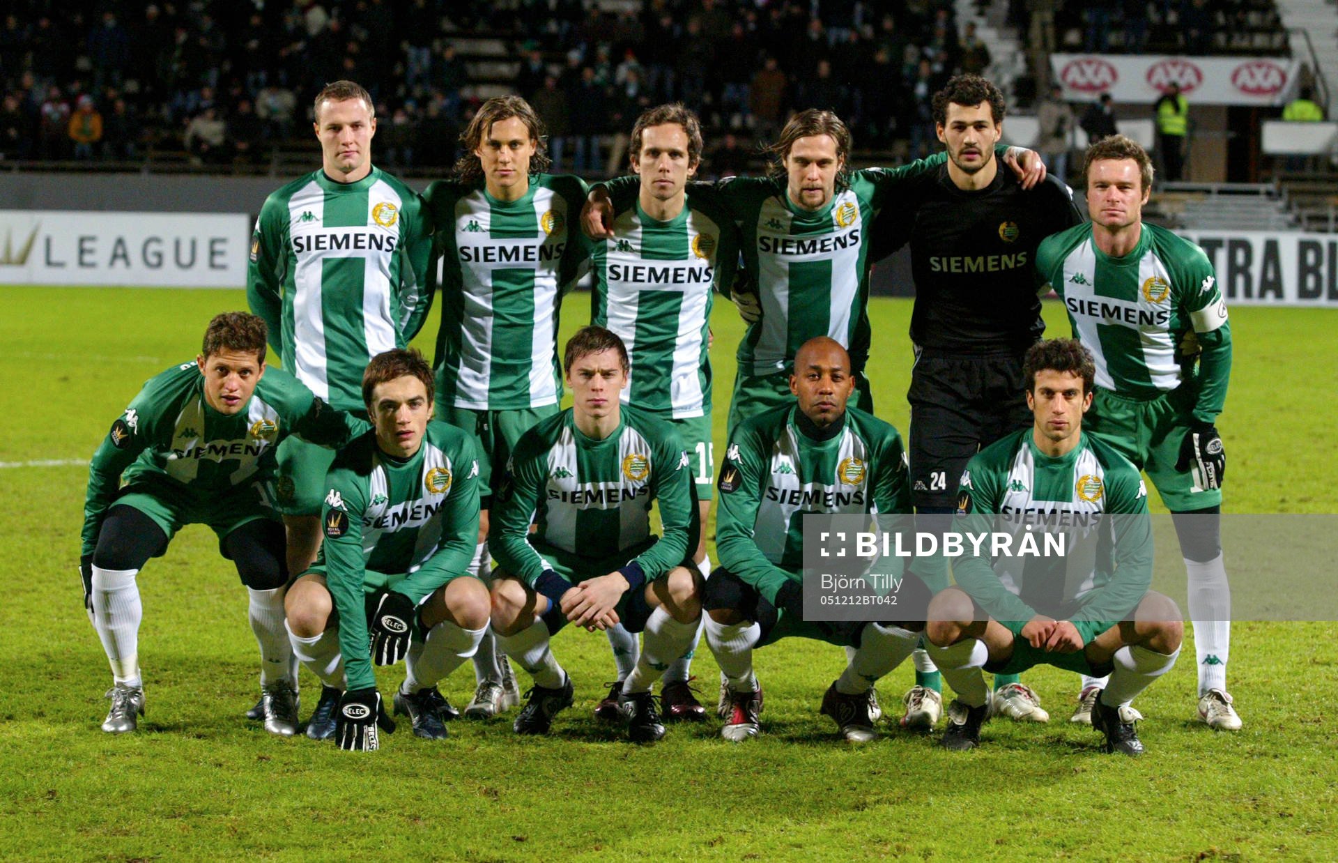 Hammarbys startelva, lagbild