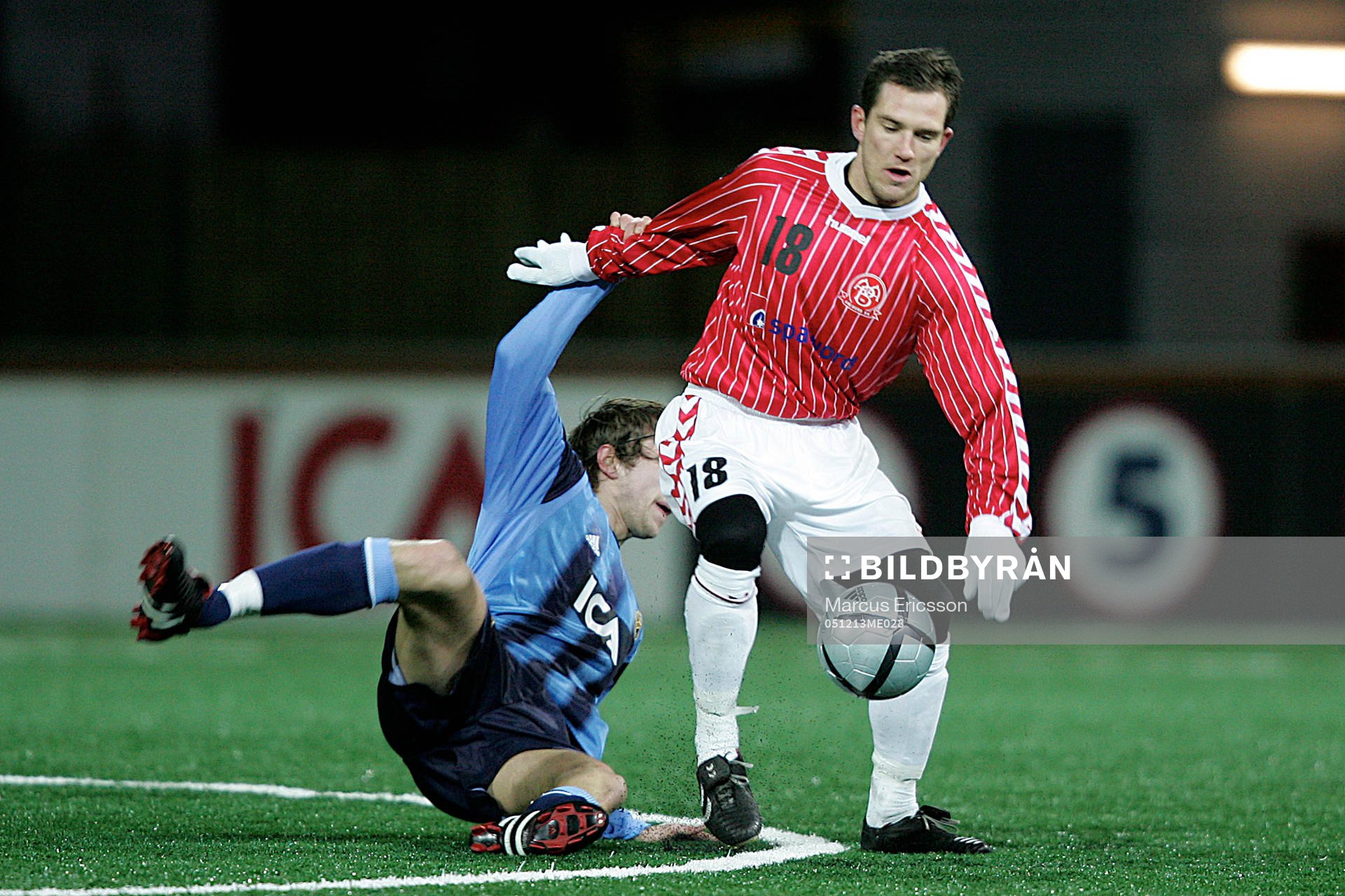 Kari Arnason, Djurgården och Martin Ericsson, Aalborg