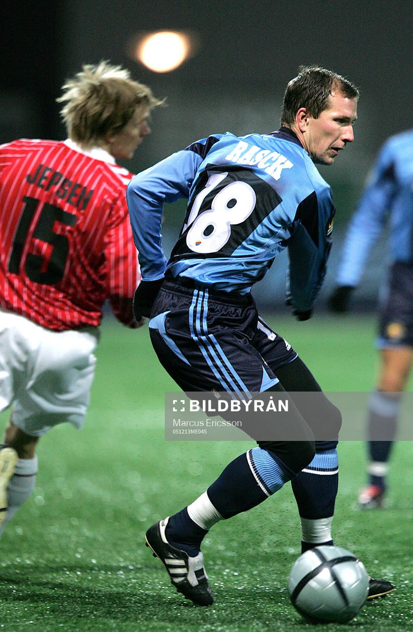 Niclas Rasck, Djurgården spelade sin sista match