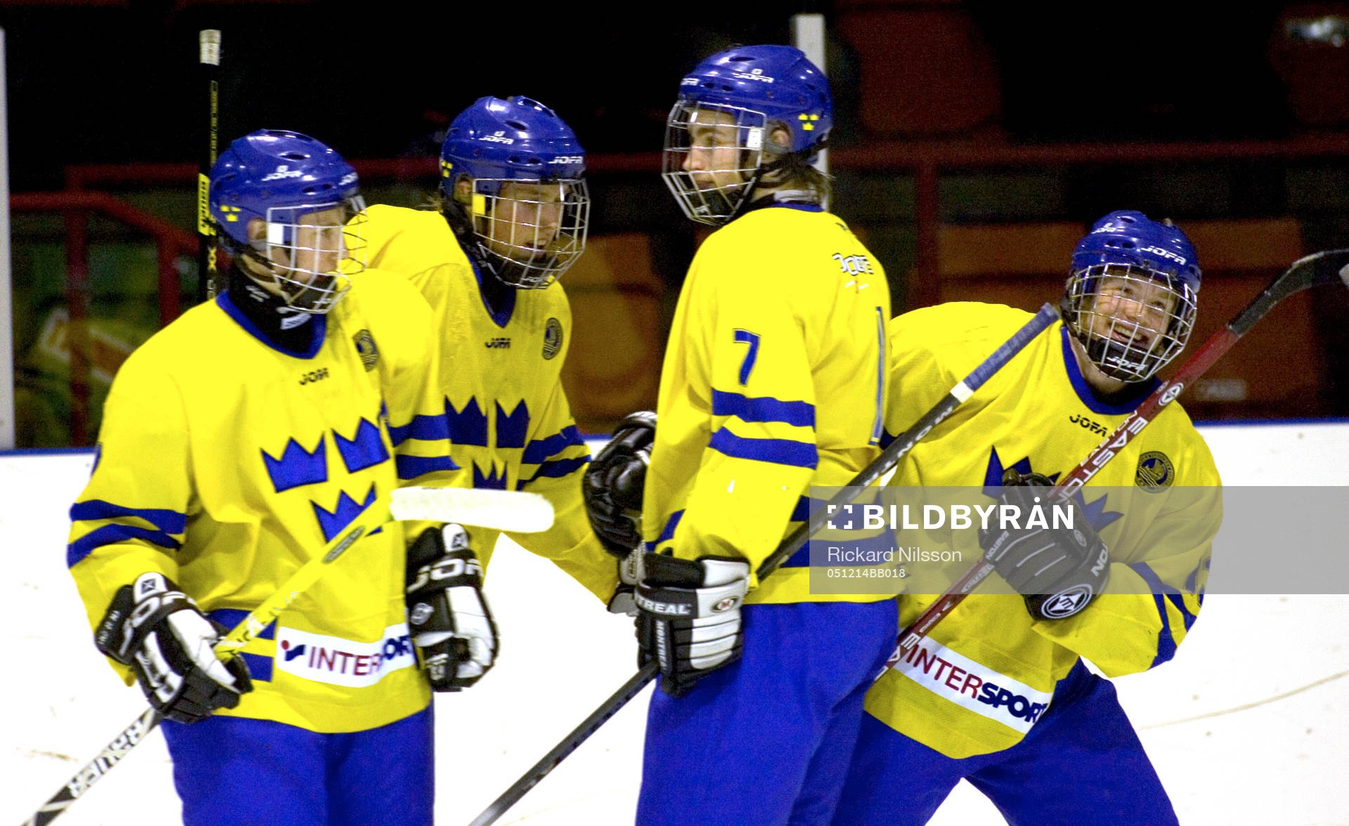 Kristofer Berglund, Thomas Larsson och Robin Figren,