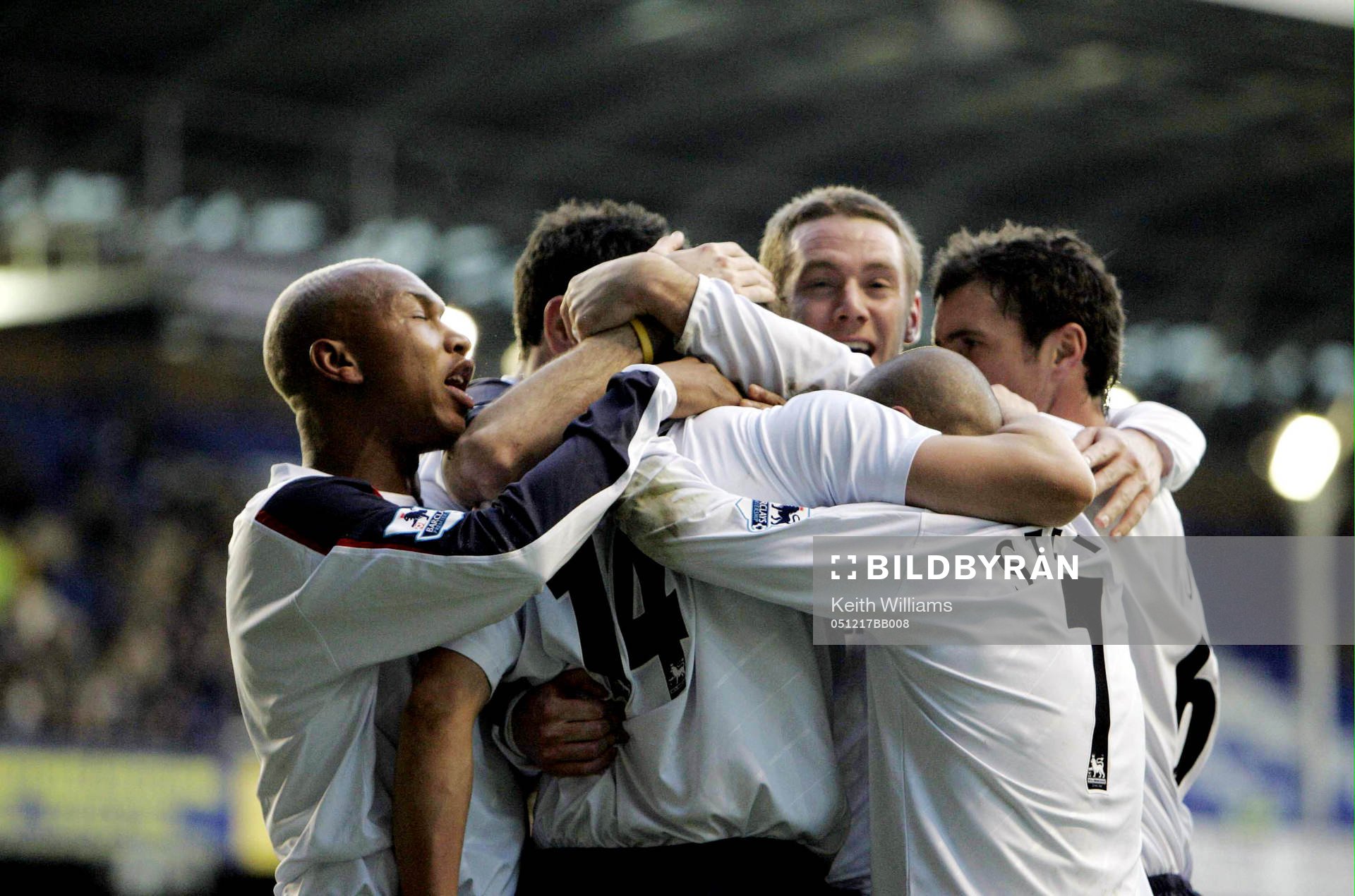 Fotboll, engelsk, Premier League, Everton - Bolton