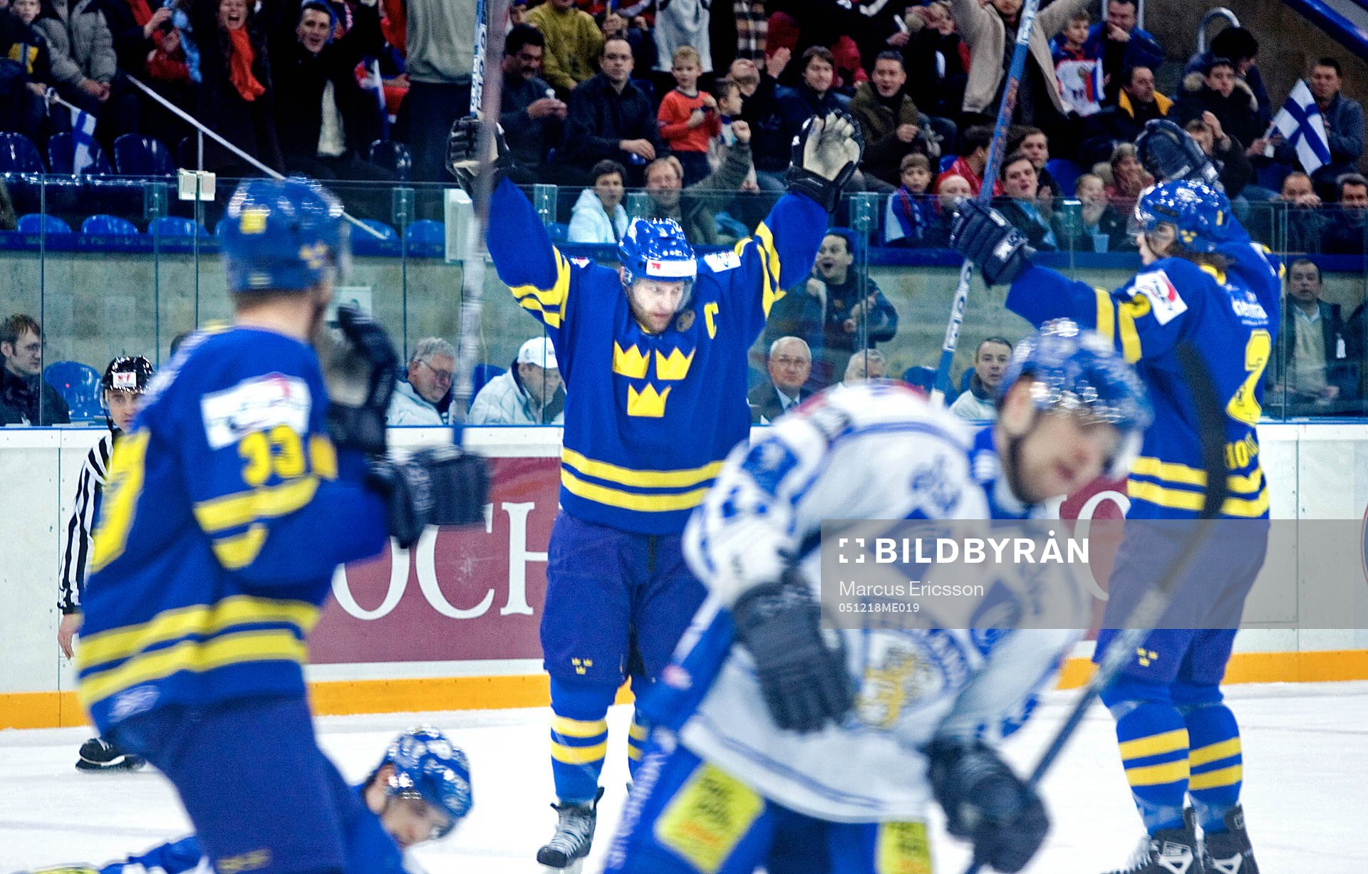 Andreas Johansson, Sverige jubel