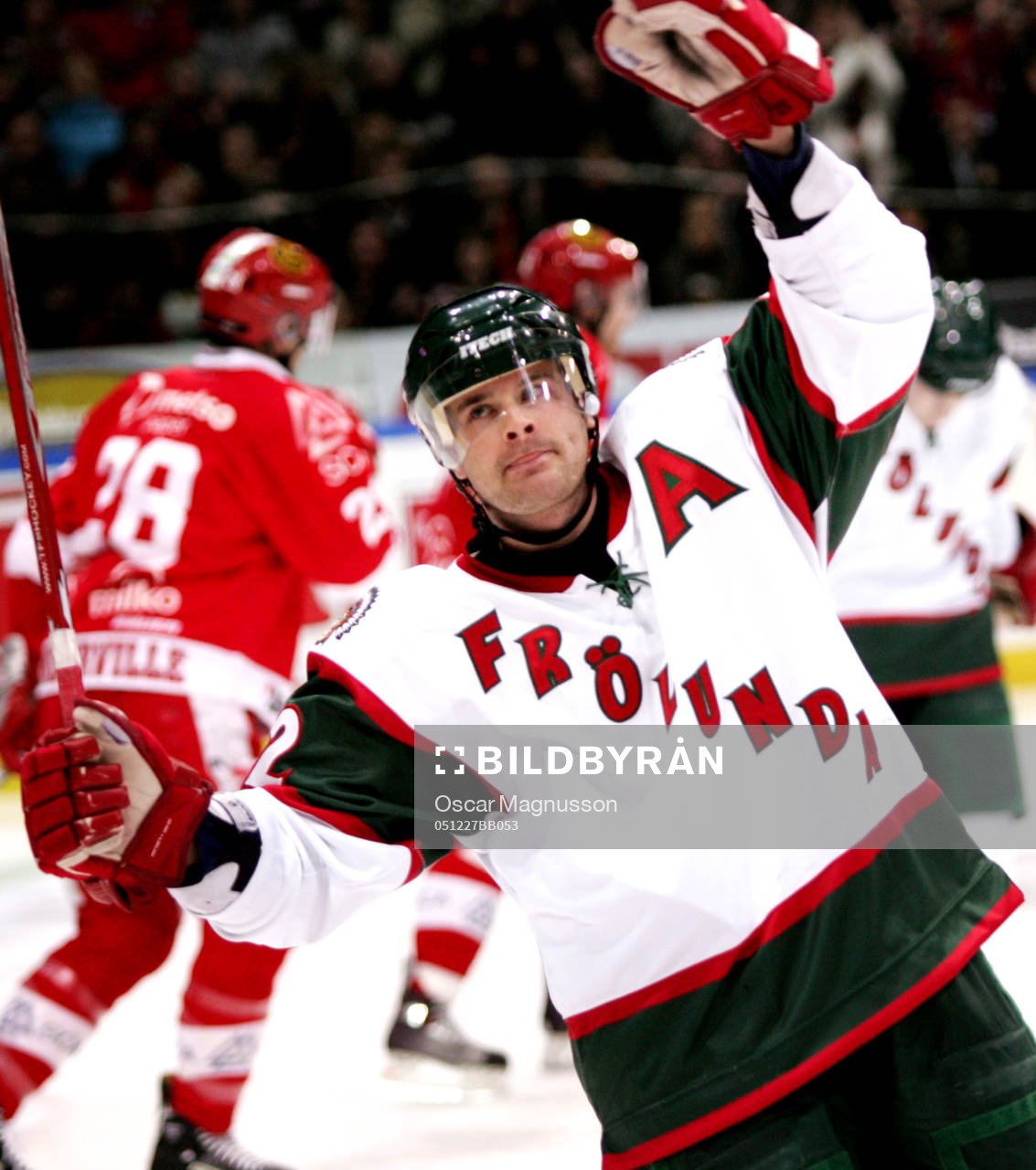 Jonas Esbjörs, Frölunda gjorde 2-0