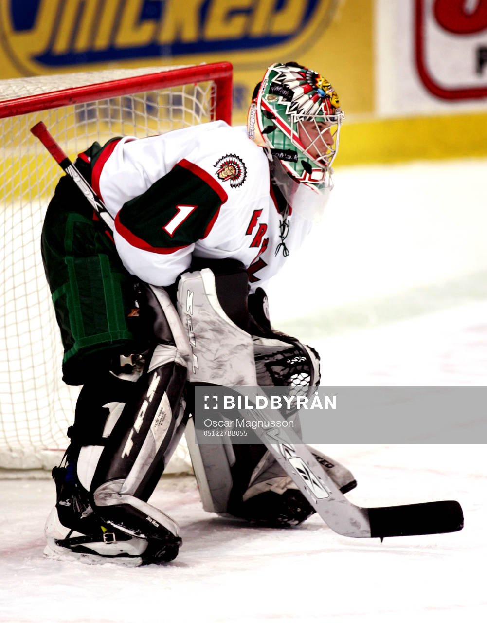 Joel Gistedt, målvakt, Frölunda