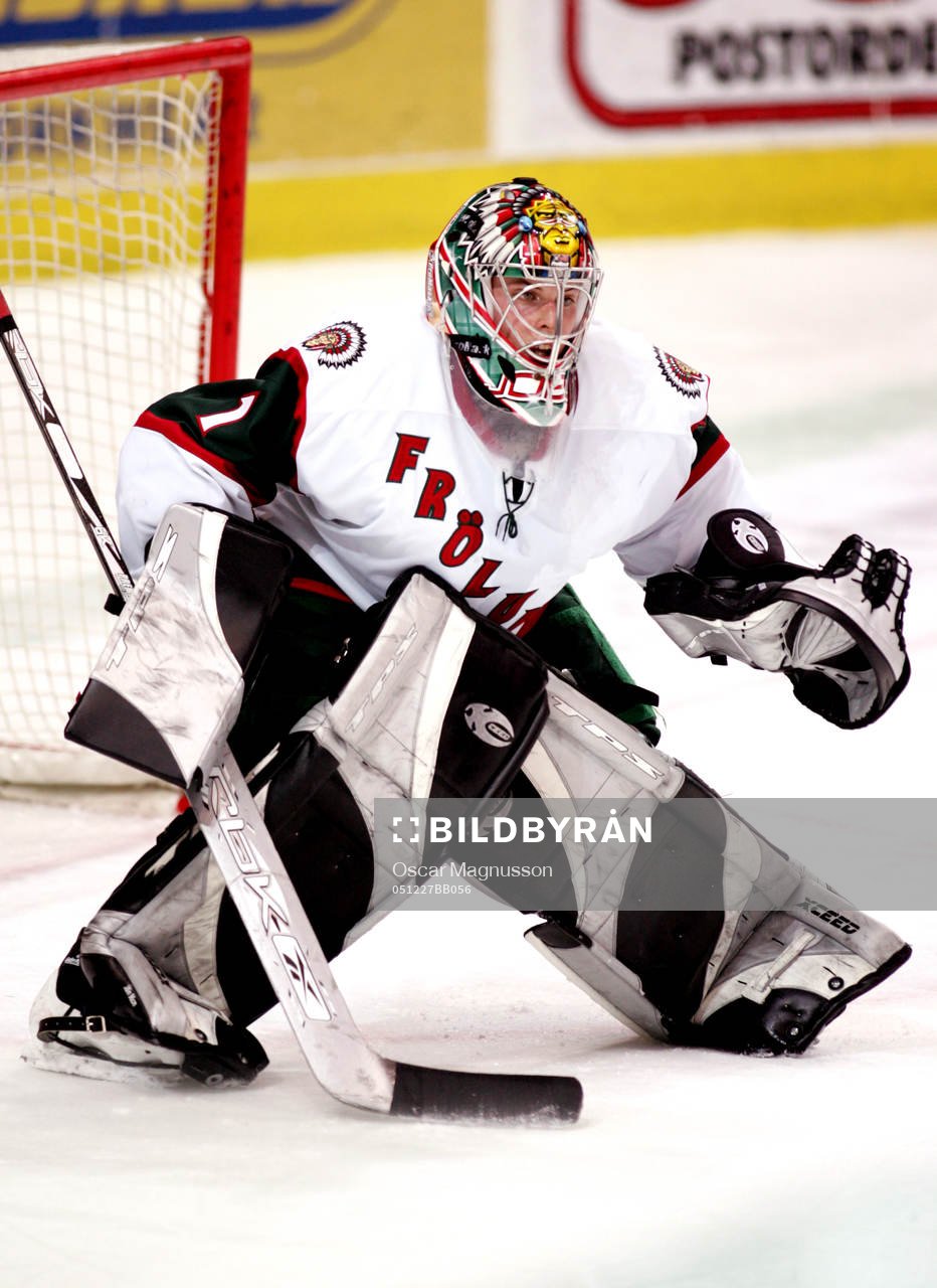 Joel Gistedt, målvakt, Frölunda