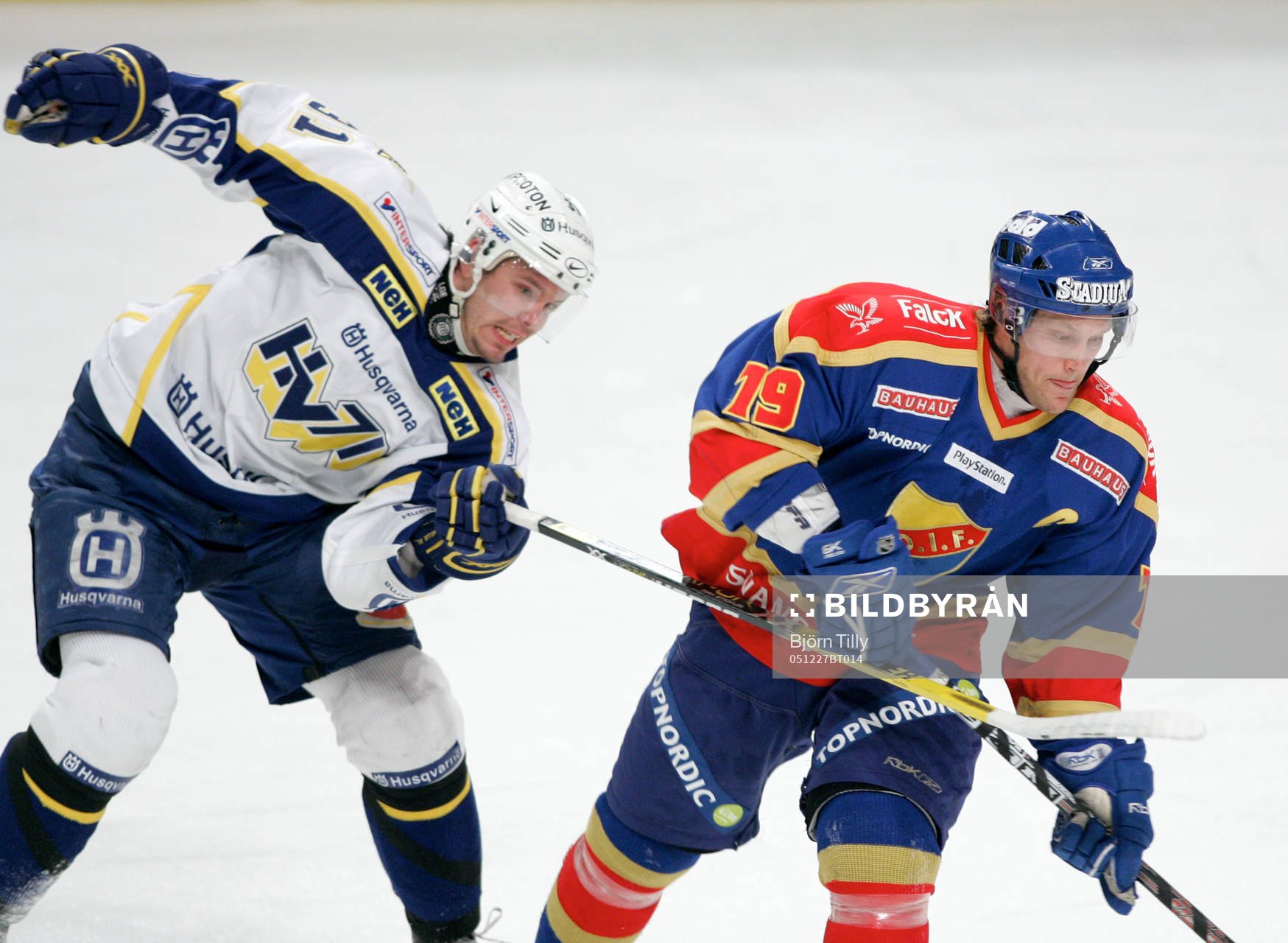 Björn Melin, HV71 och Jimmie Ölvestad, Djurgården