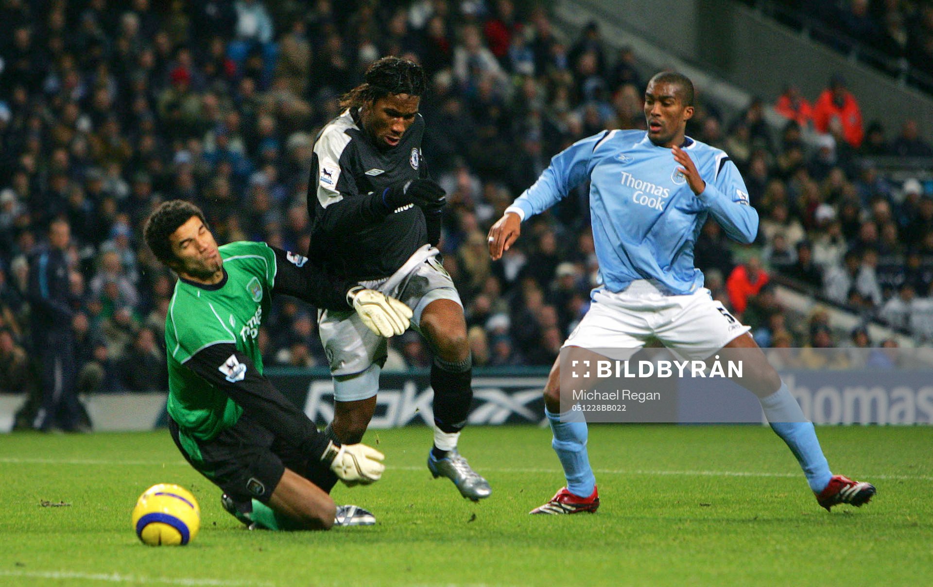 Fotboll, engelsk, Premier League,  Manchester City -