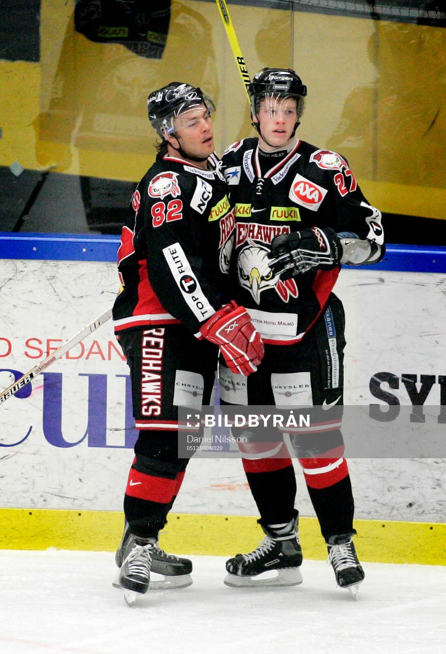Carl Söderberg och Markus Matthiasson, Malmö jubel