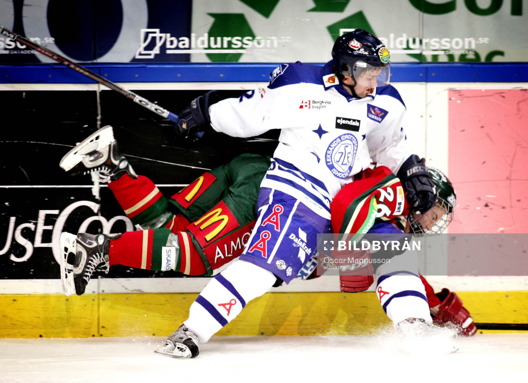 Stefan Bemström, Leksand och Mathias Porseland, Frölunda