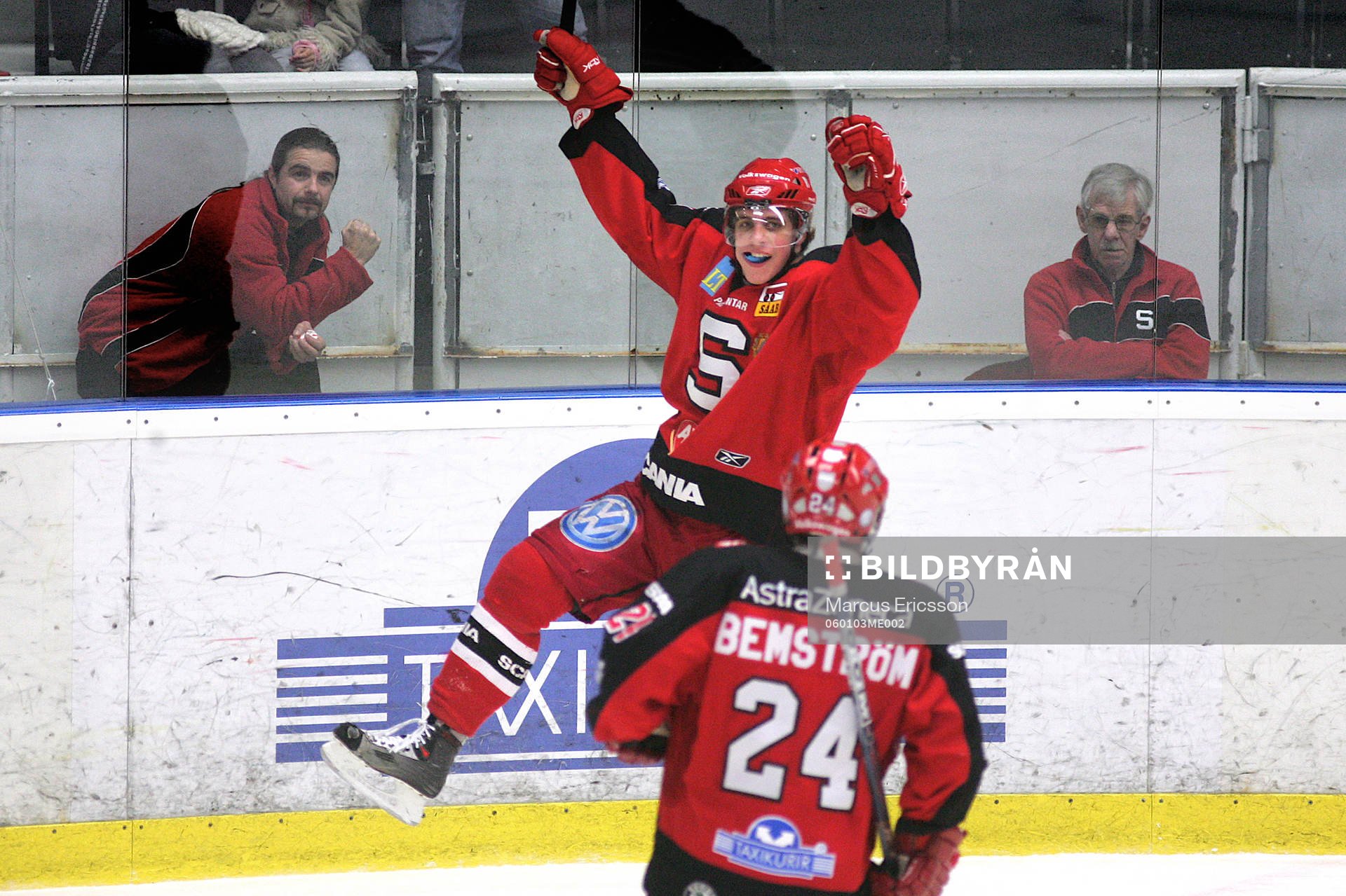 Anze Kopitar jublar