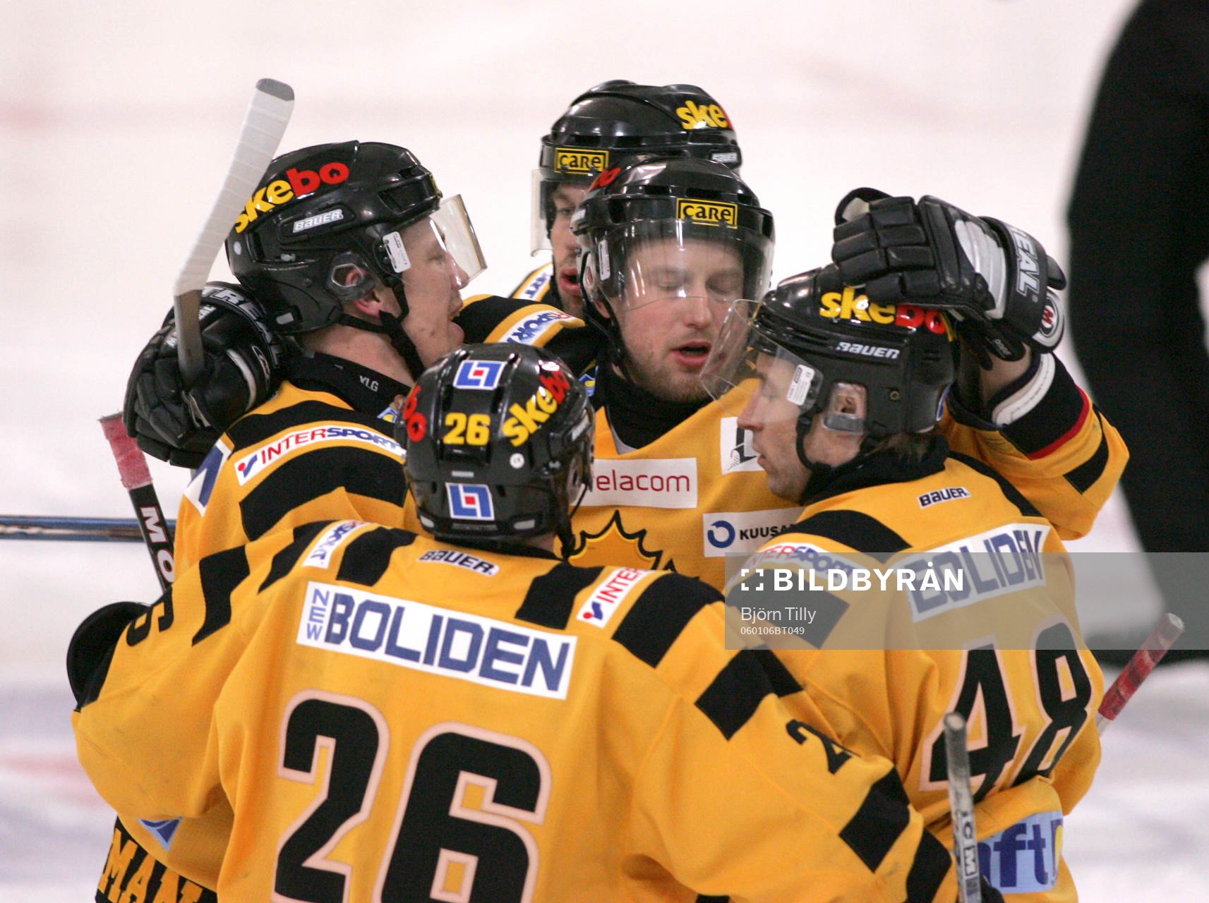 Segerglädje; Johan Åkerman, Magnus WErnblom, Fredrik