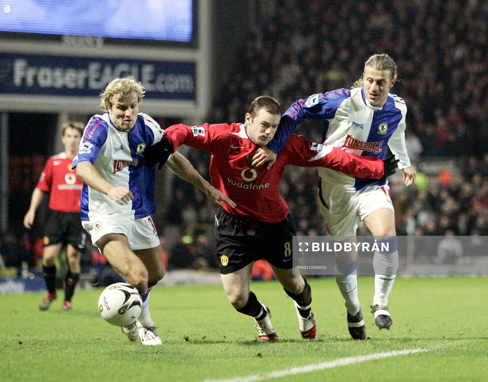 Wayne Rooney och  Michael Gray