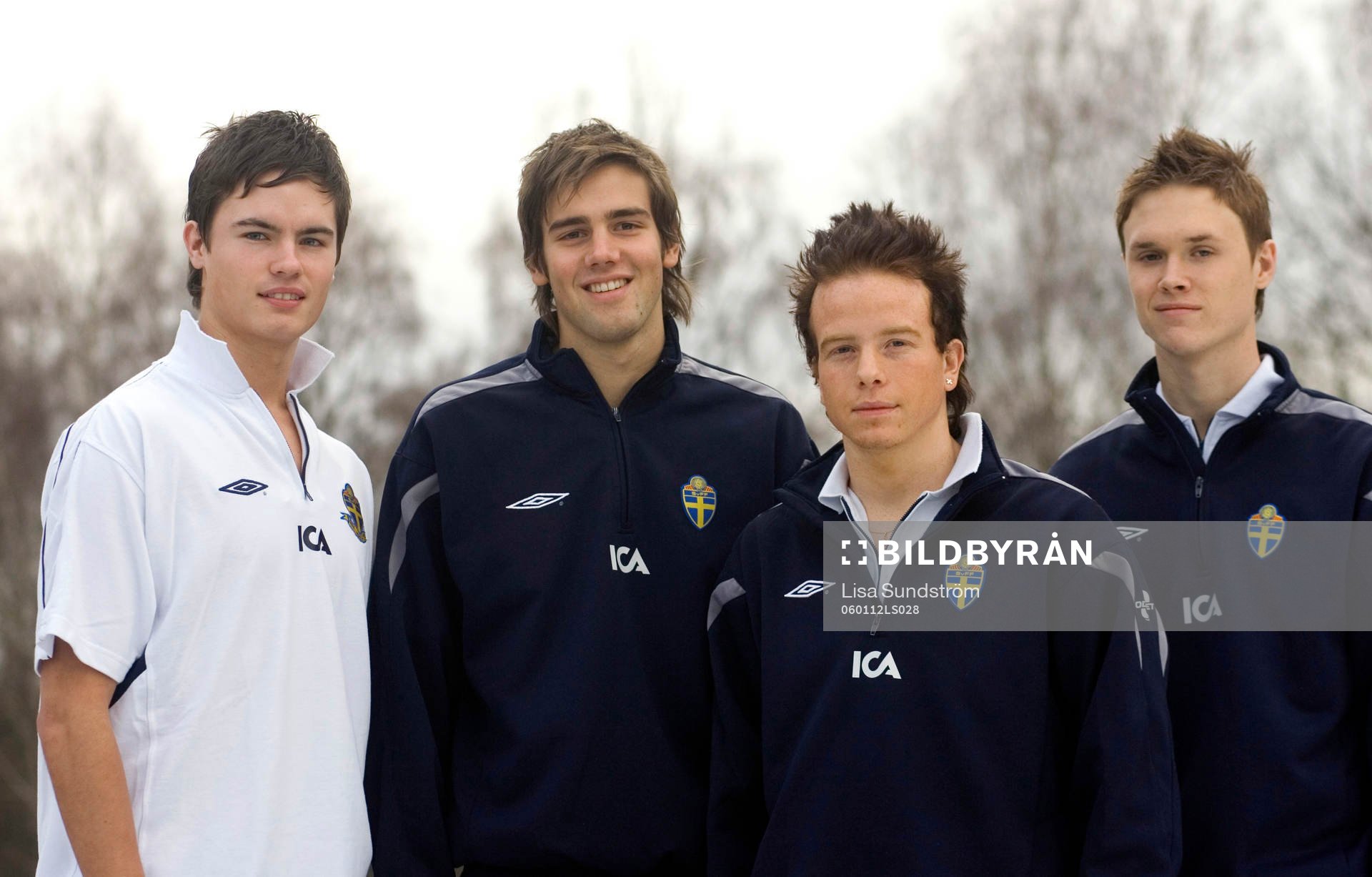 Mikael Lustig, Mikael Dahlberg, Tobias Eriksson och Linus