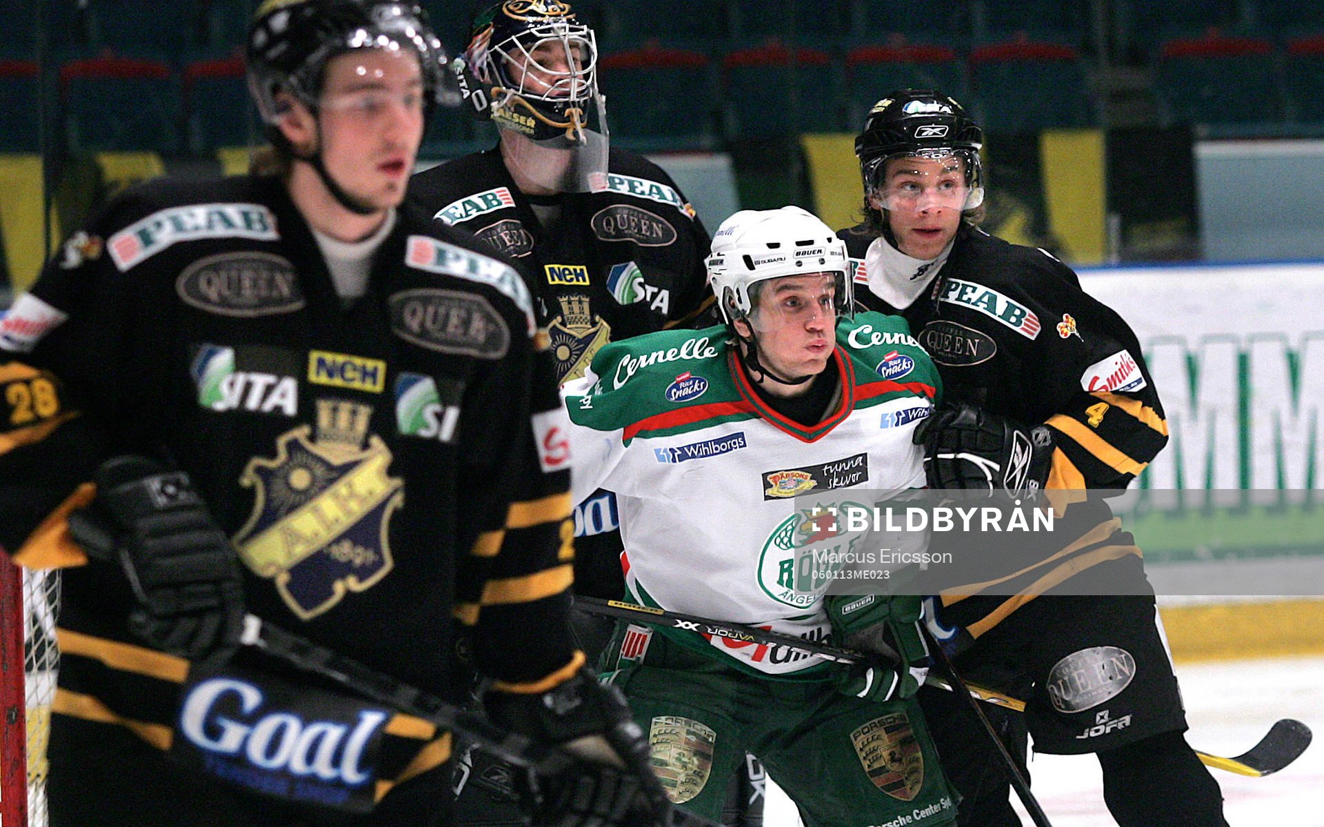 Mattias Carlsson, Rögle och Mikael Östberg, AIK