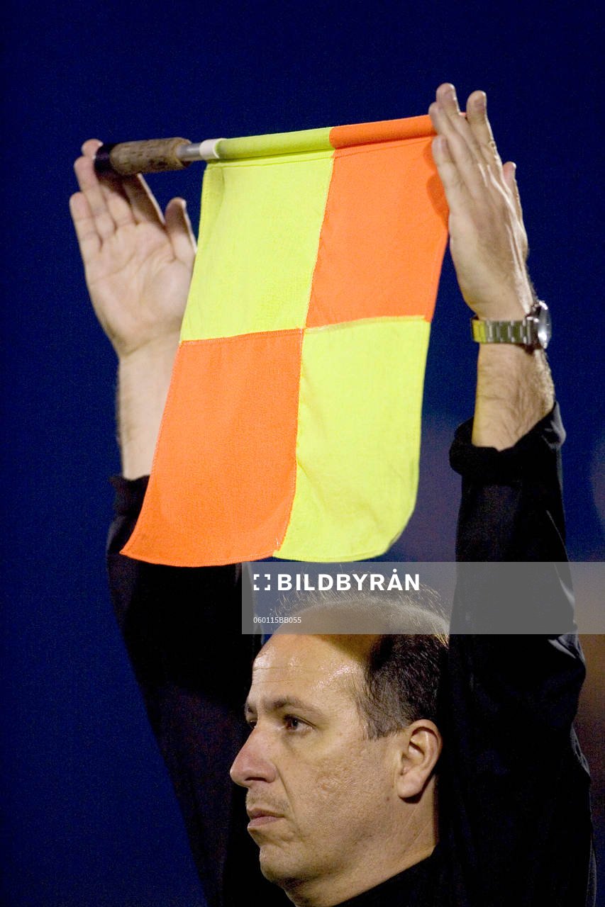   Flagga, linjeflagga, linjedomare, linjeman, genre.