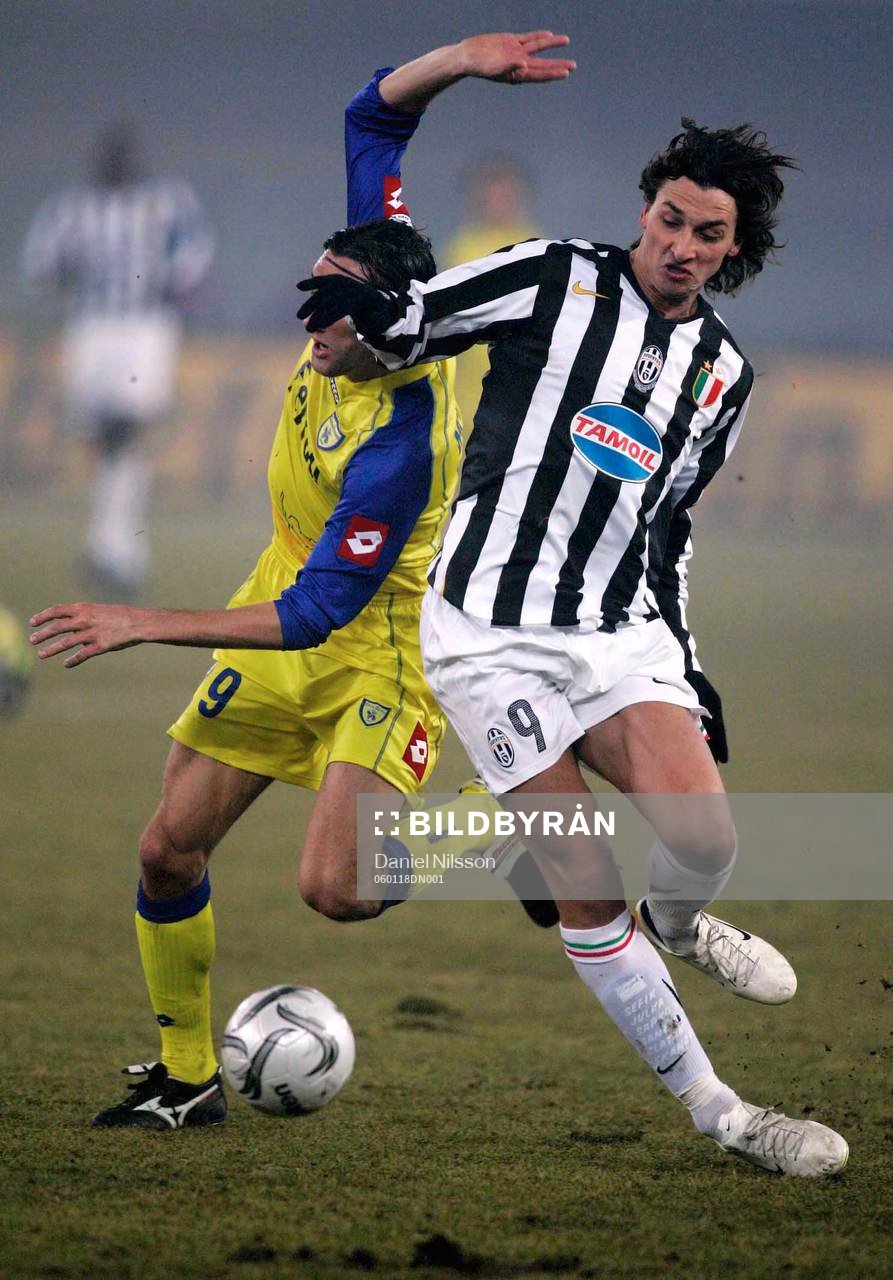 Chievo Verona - Juventus: Zlatan Ibrahimovic, Juventus