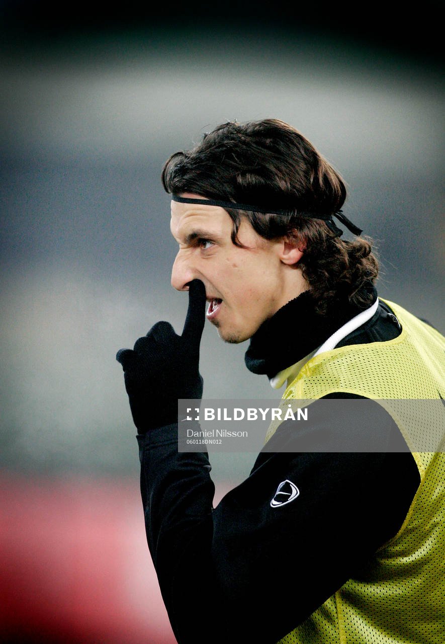 Zlatan Ibrahimovic,  Juventus, uppvärmning