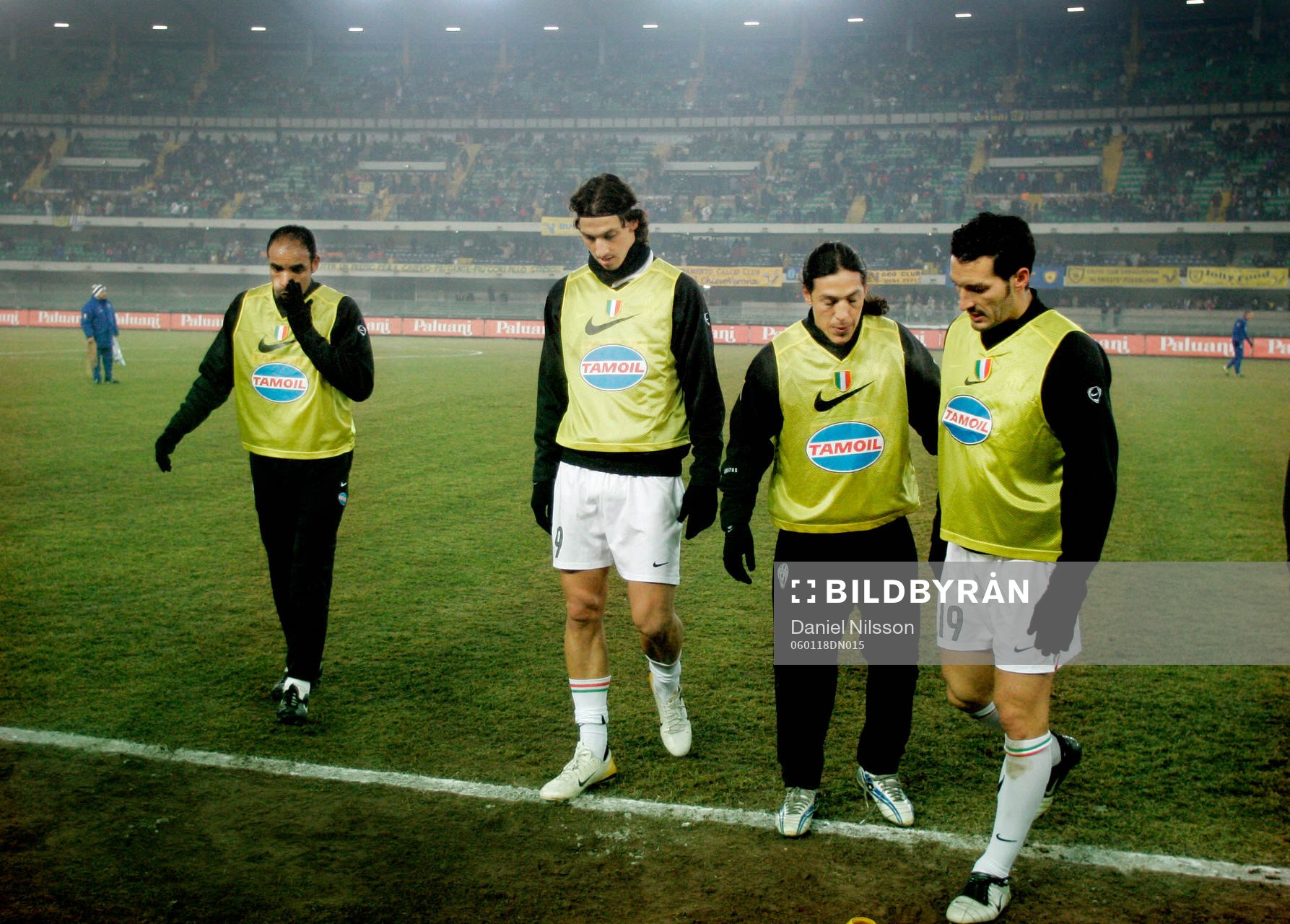 Emerson, Zlatan Ibrahimovic,  Camoranesi och Zambrotta,