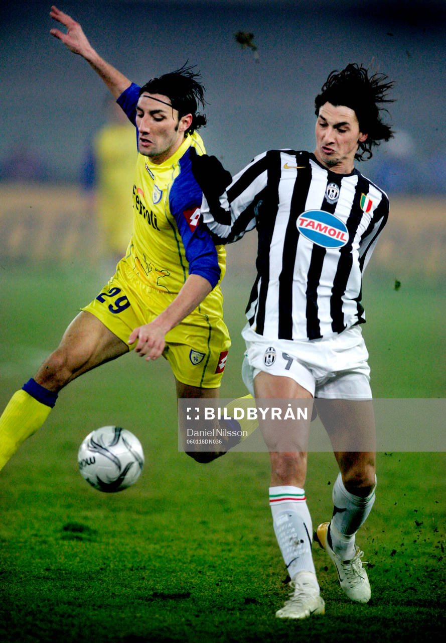  Zlatan Ibrahimovic, Juventus och Mandelli, Chievo.