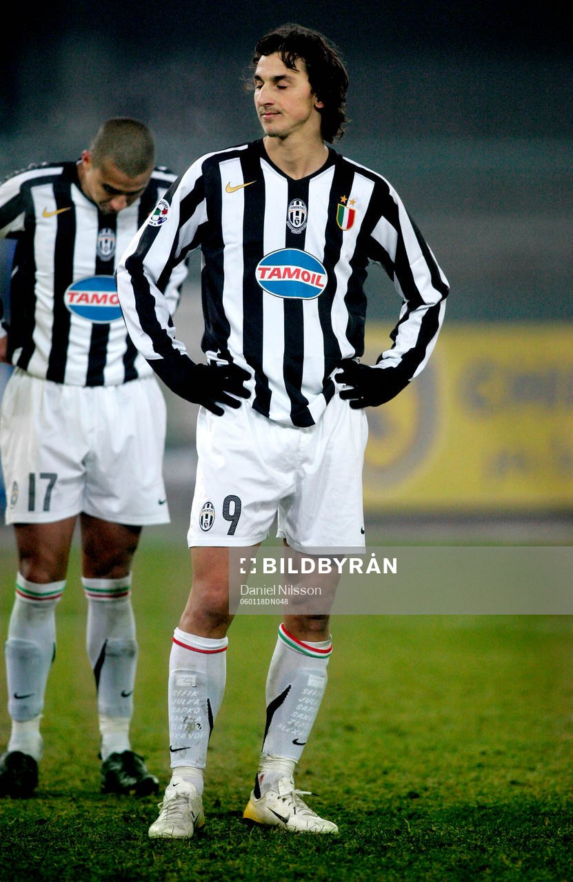 David Trezequet och Zlatan Ibrahimovic, Juventus