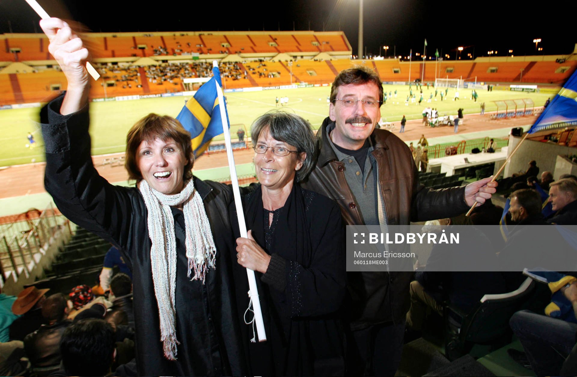Eva Jansson, Anette Carlsson, och Conny Jansson var några