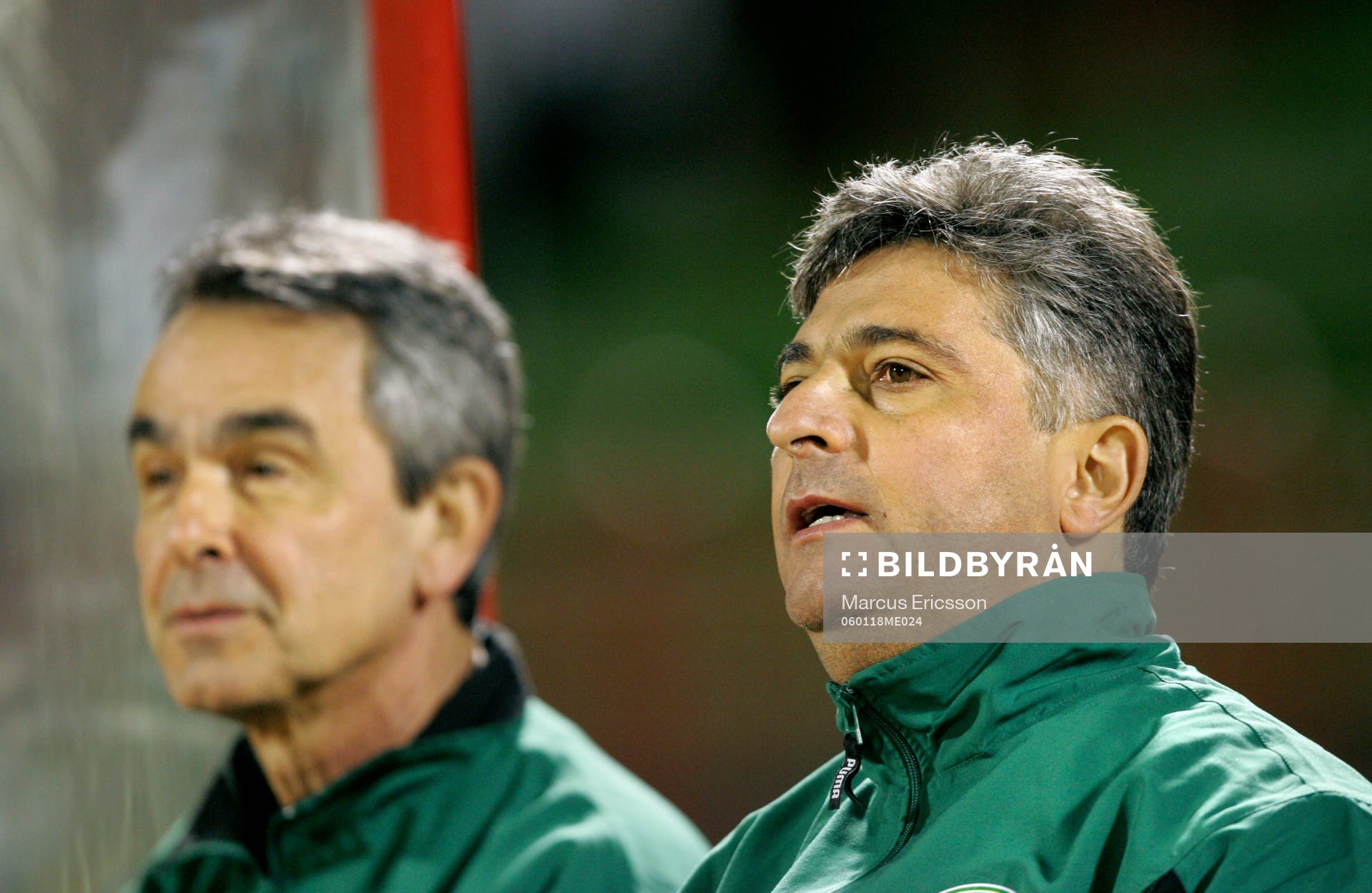 Andre tränaren och Marcos Paqueta, tränare