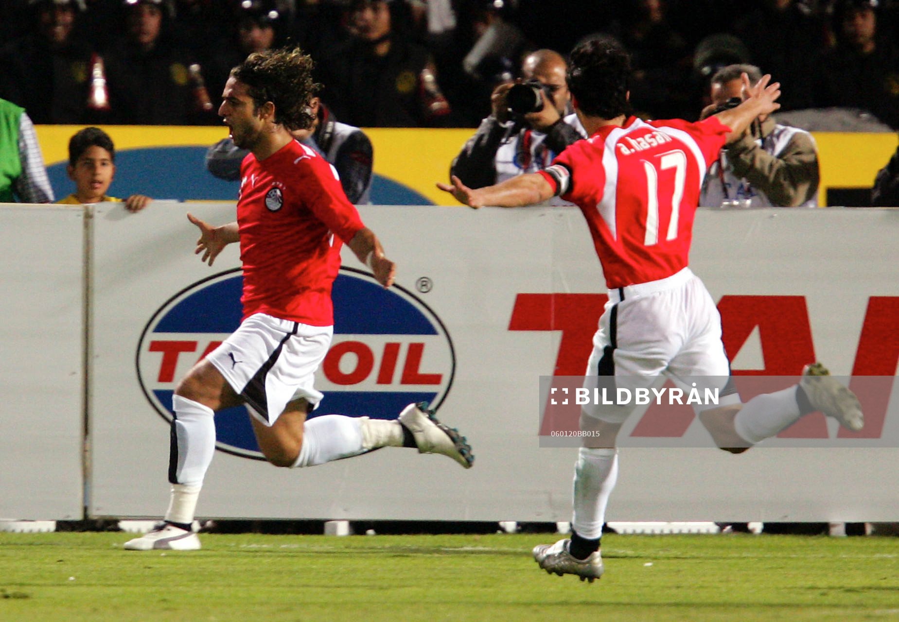 Mido, jubel, Egypten