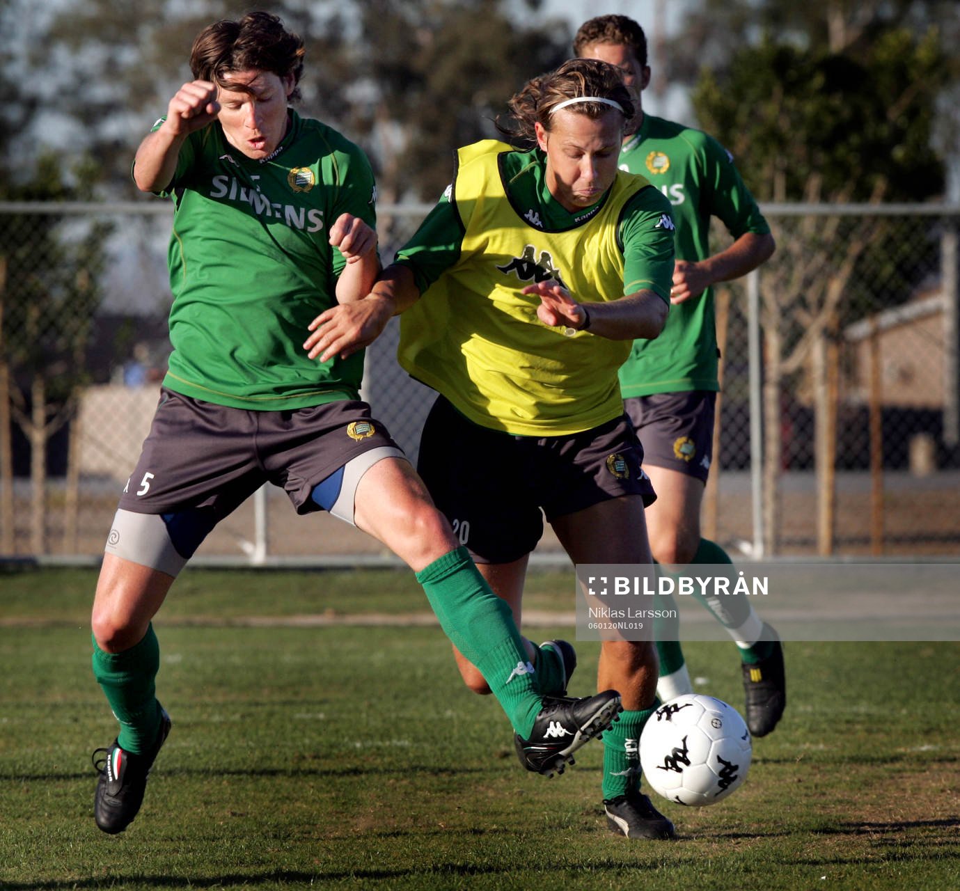 Erik Fischbein och Bjorn Runström, Hammarby