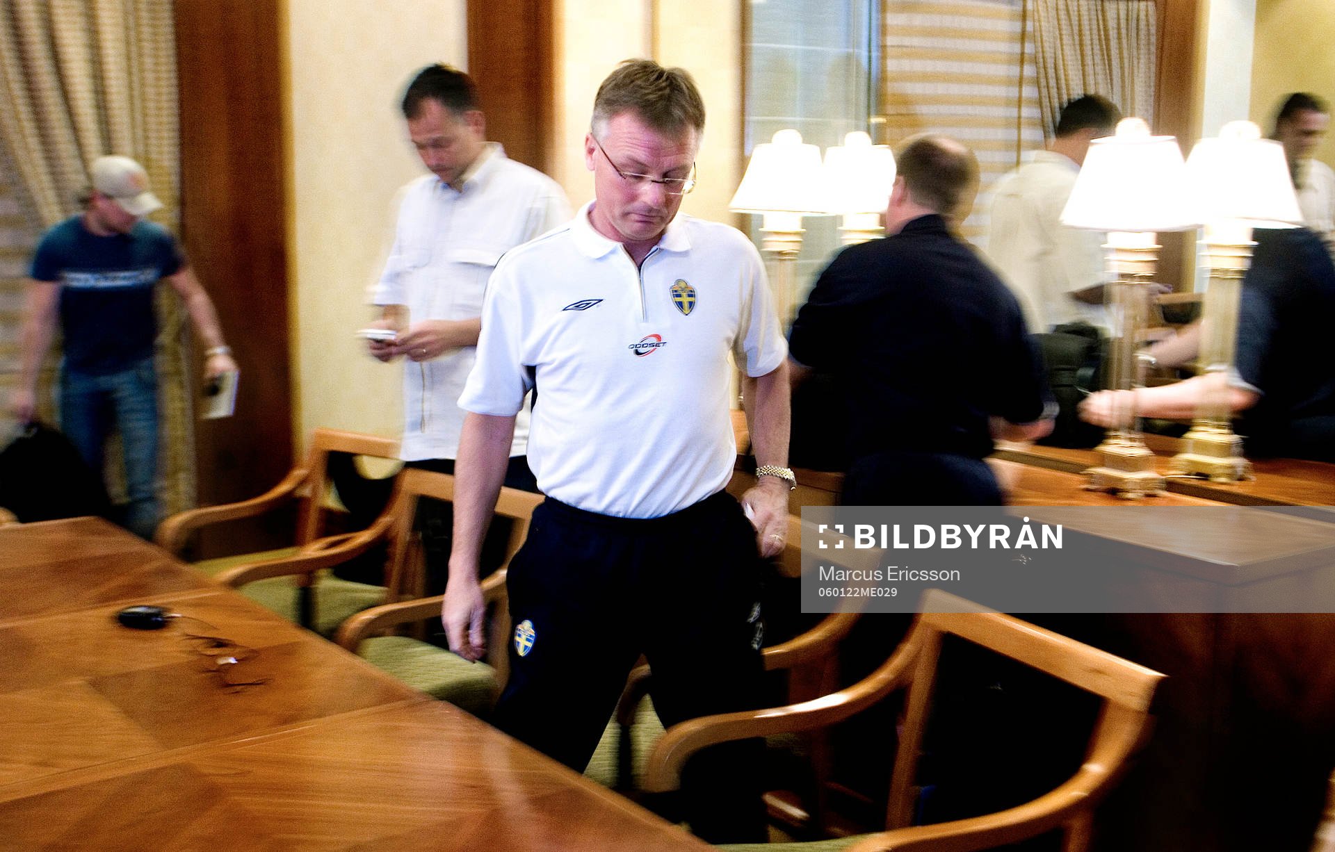 Roland Andersson träffade på kvällen de svenska