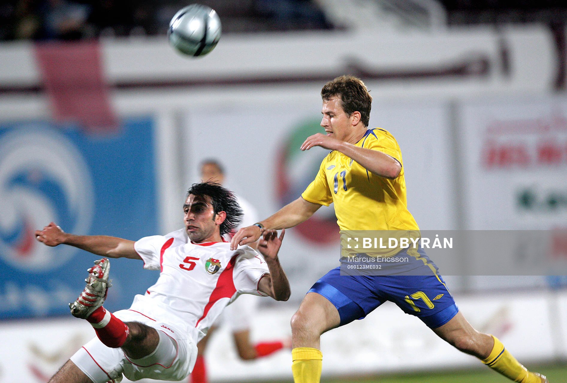 Tobias Hysén, Sverige och Moho.K.R. Khamed, Jordanien