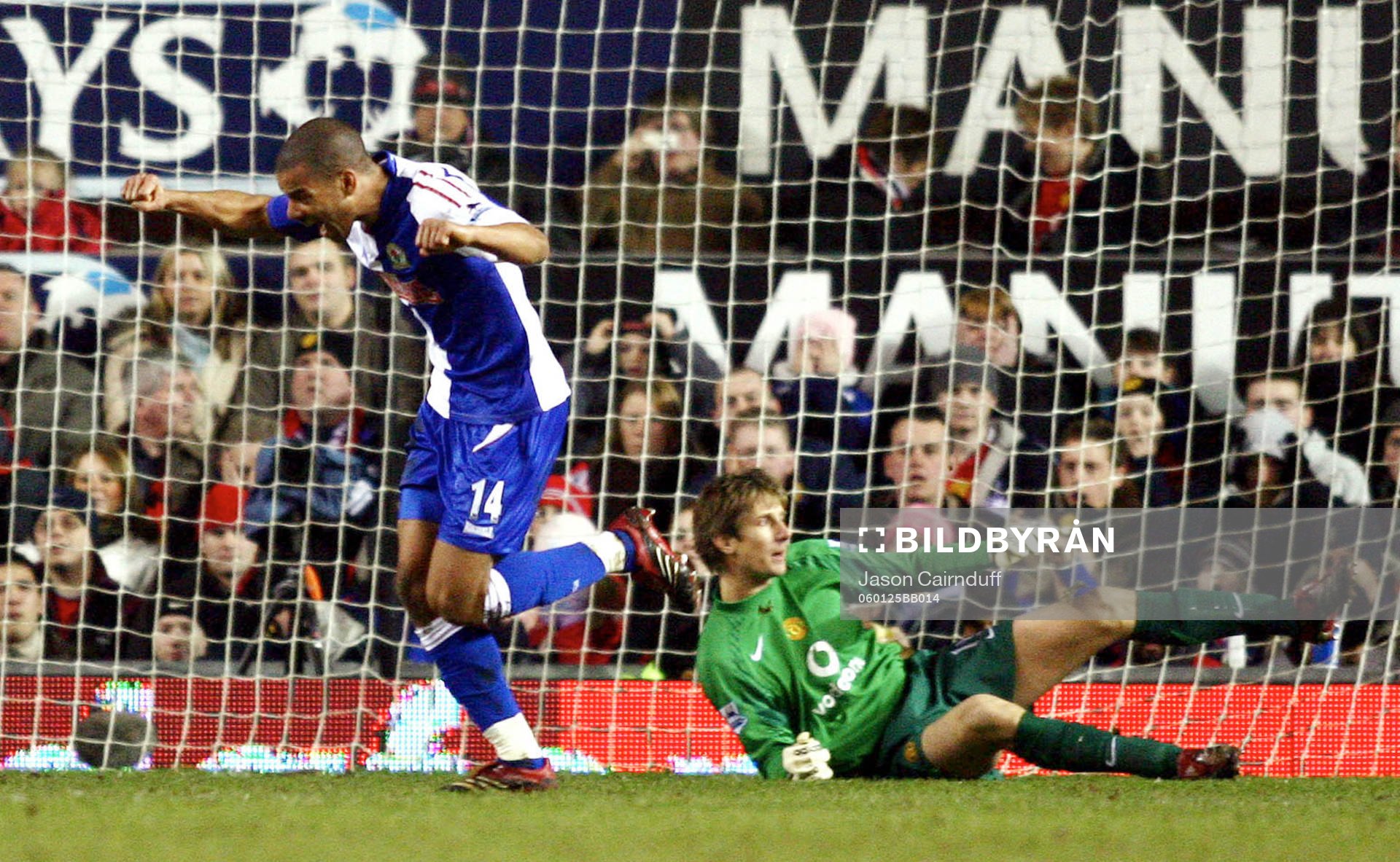 Fotboll, Engelsk Ligacup, Manchester United -  Blackburn