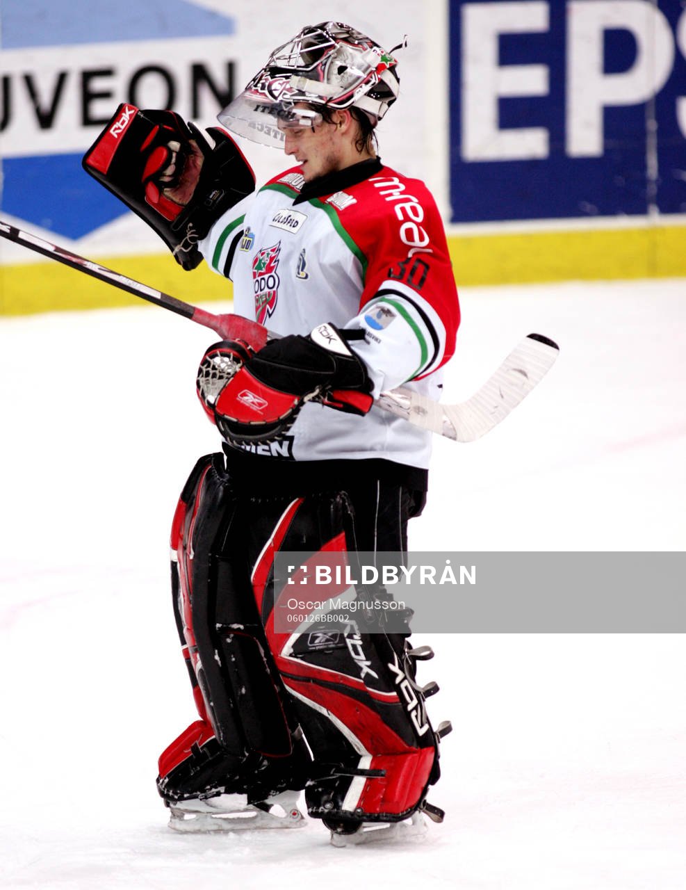 Modos målvakt Mikael Zajkowski