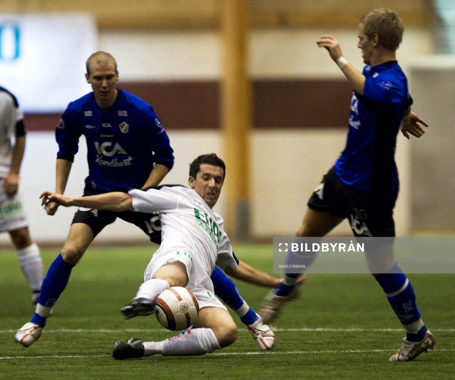 Denis Velic, IFK Hässleholm mot Andreas Johansson och