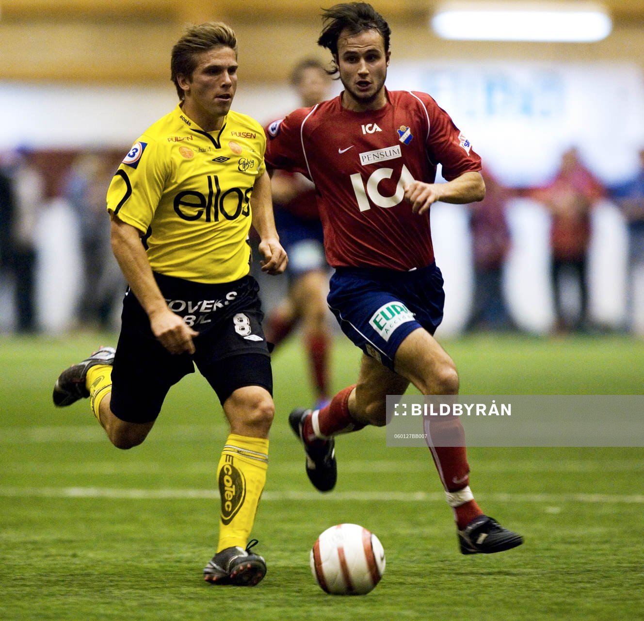Anders Svensson mot Östers nye islänning Helgi Danielsson