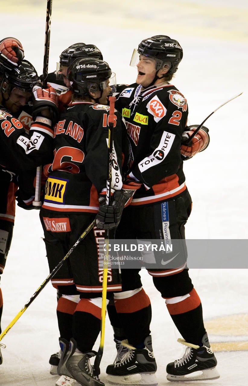 Patrik Hersley, Malmö, jubel