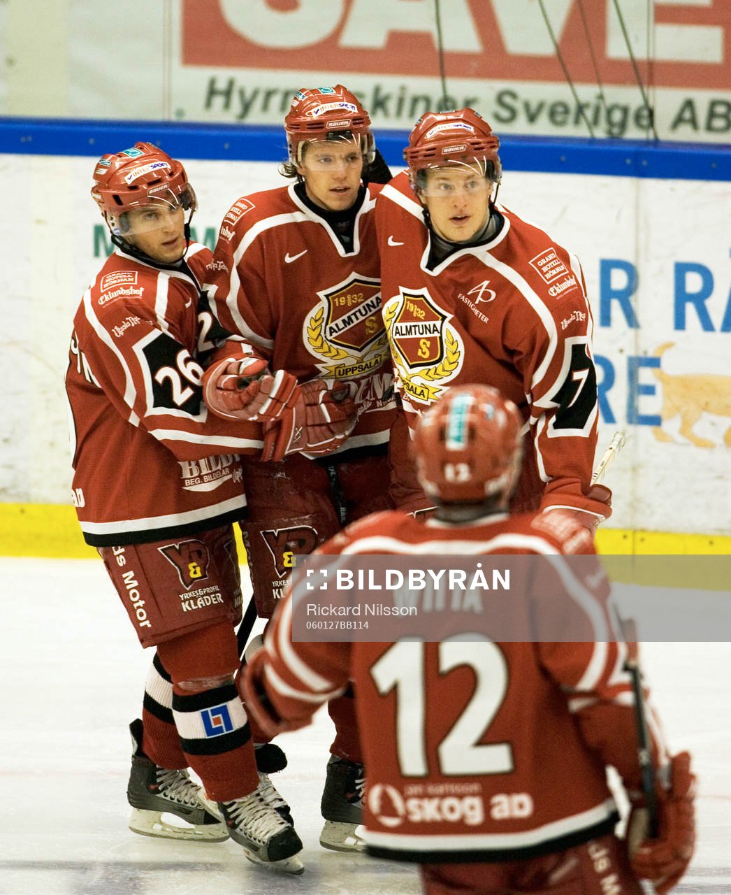 Max Österberg, Fredrik Abrahamsson och David Holmqvist,