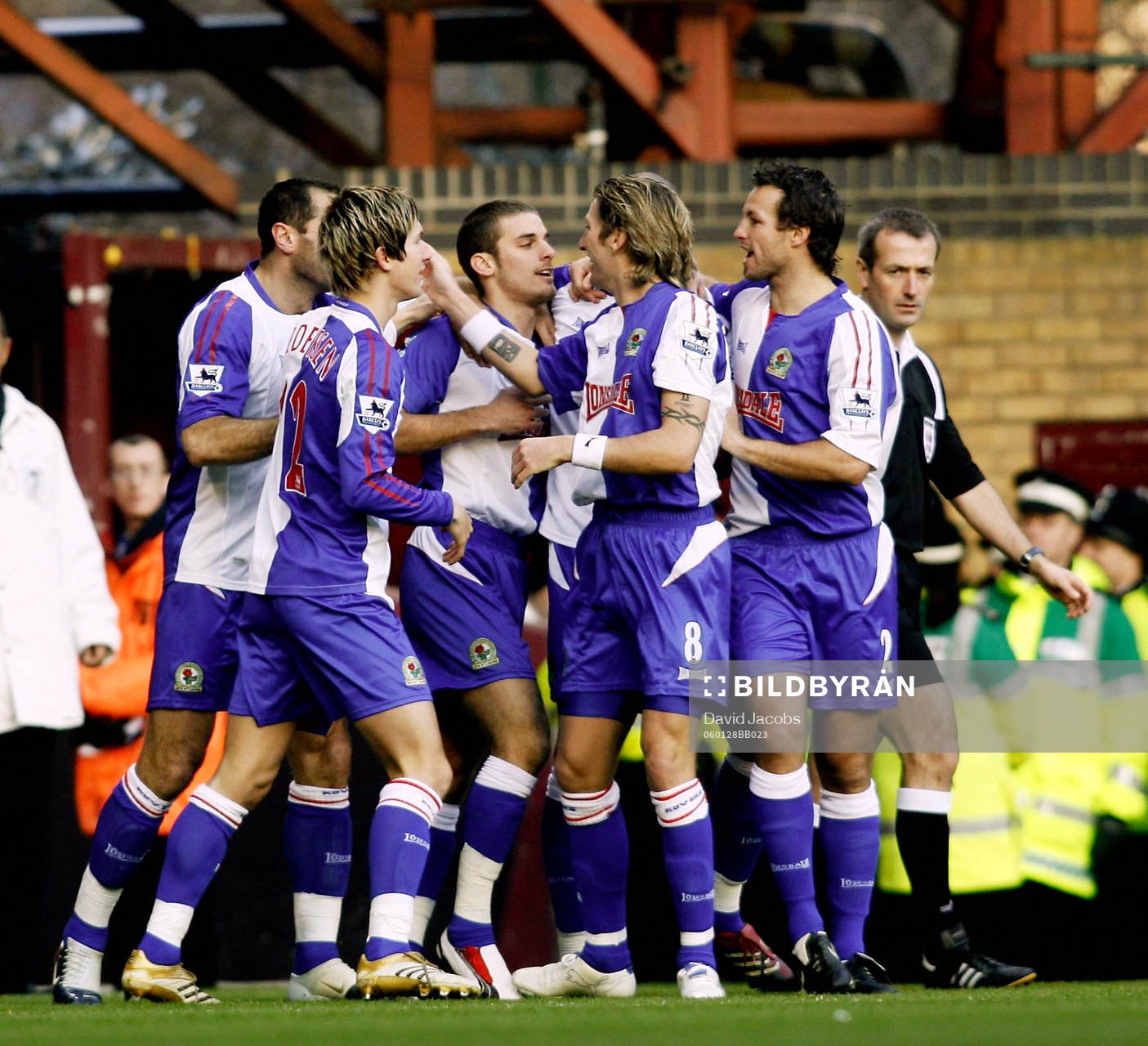 Fotboll, engelsk, FA Cupen, West Ham United - Blackburn