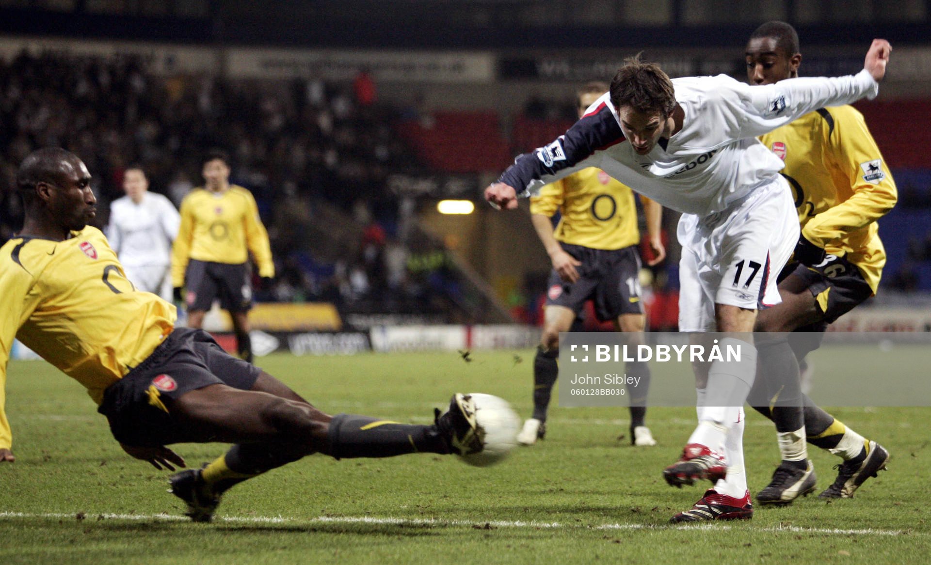 Fotboll, engelsk, FA-cupen, Bolton Wanderers - Arsenal
