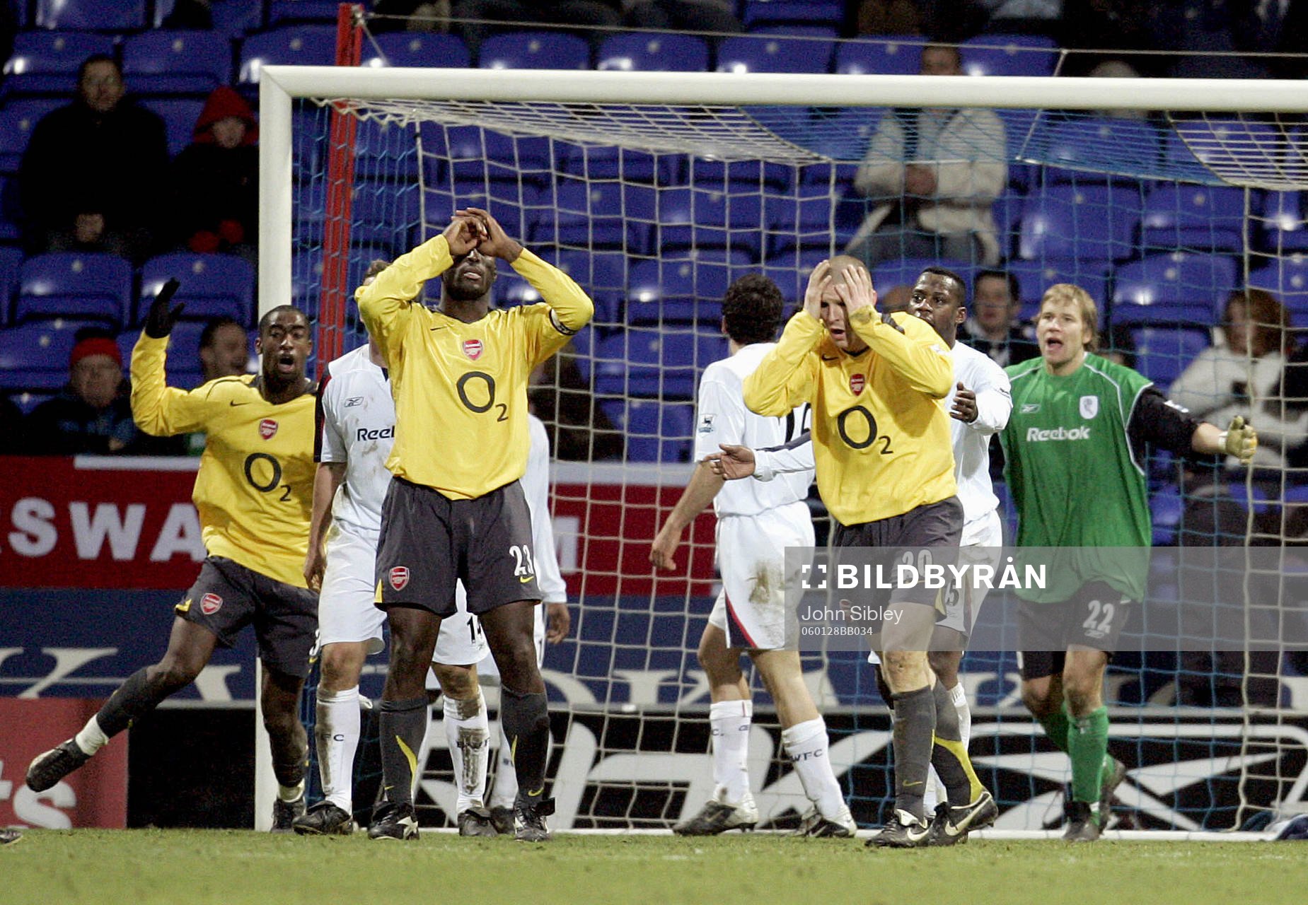 Fotboll, engelsk, FA-cupen, Bolton Wanderers - Arsenal
