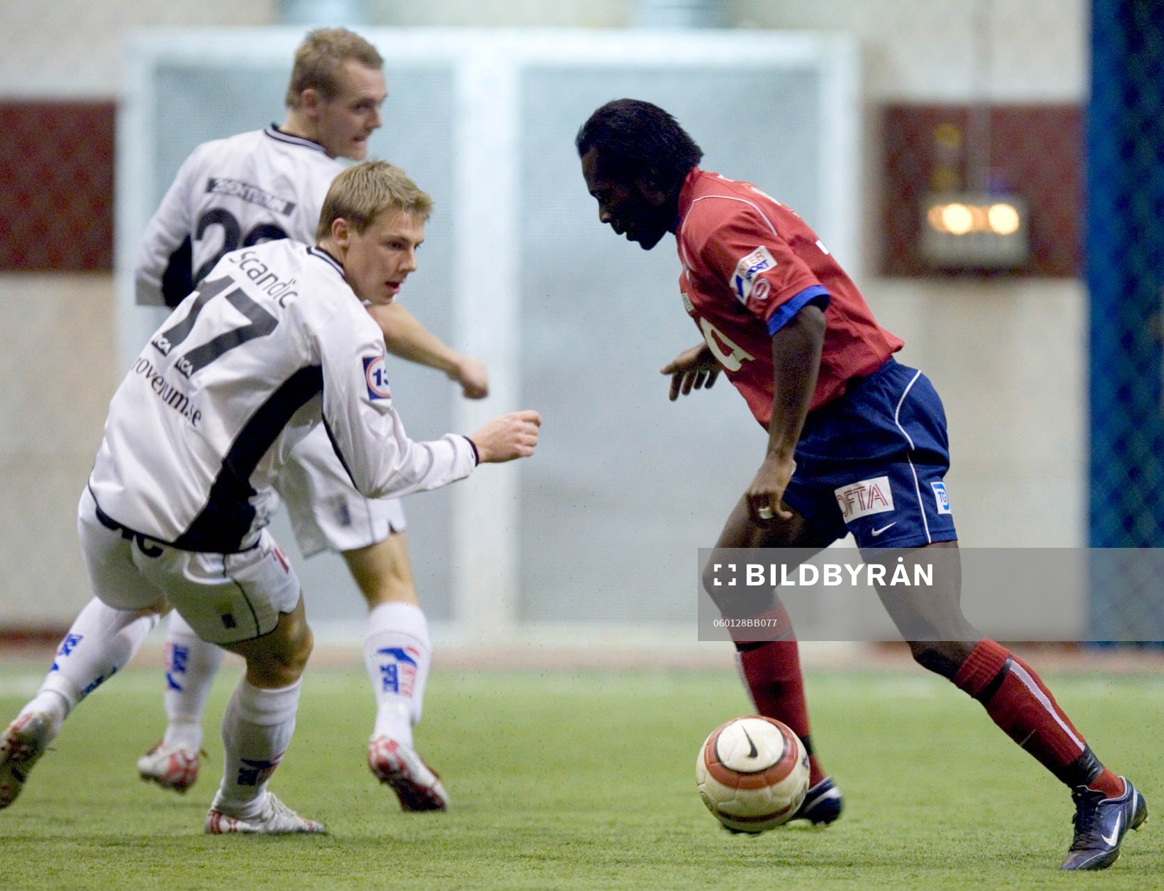 Patrik Ingelsten, Halmstad och John Pelu, Öster