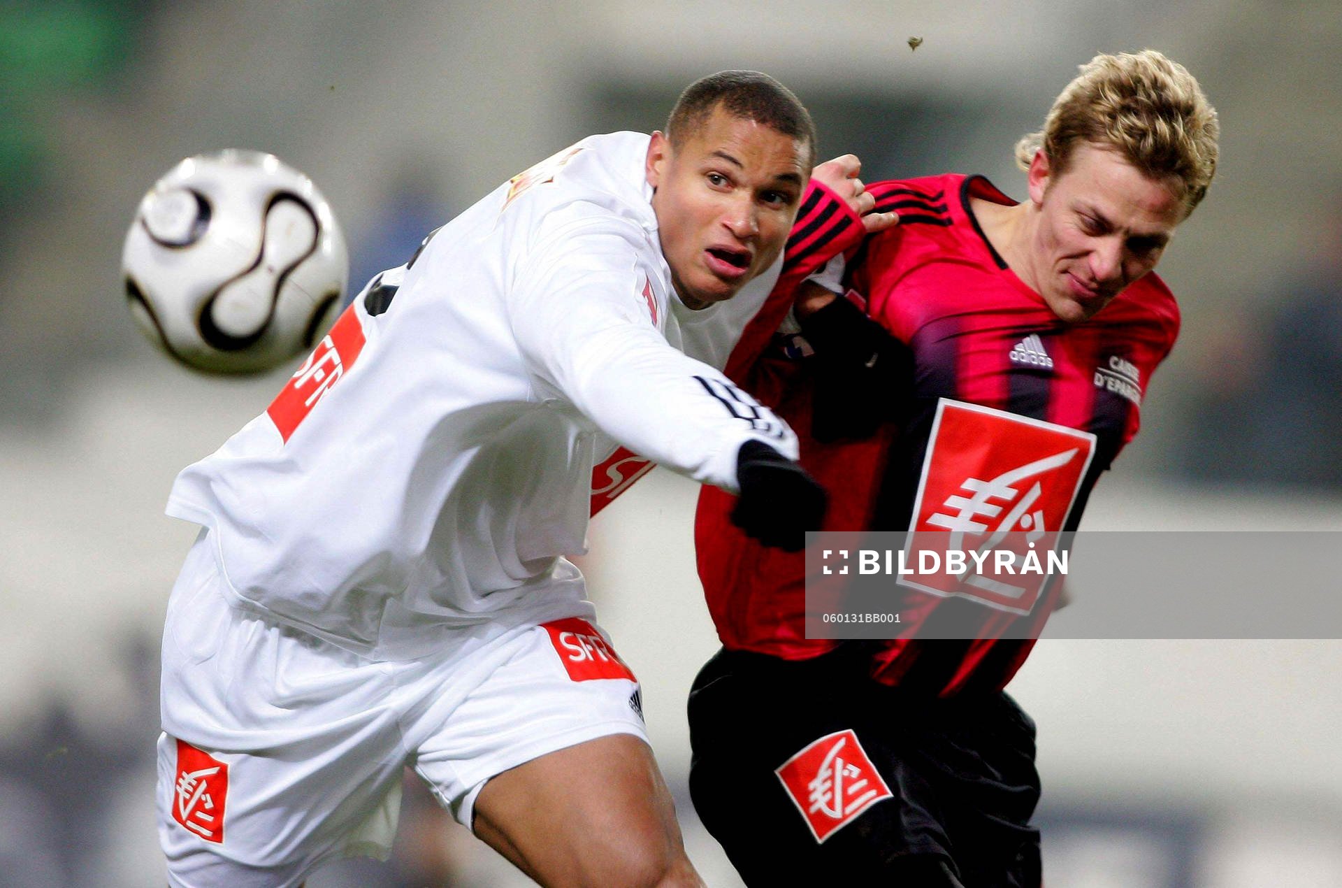 Daniel Cousin och Erik Edman, Rennes